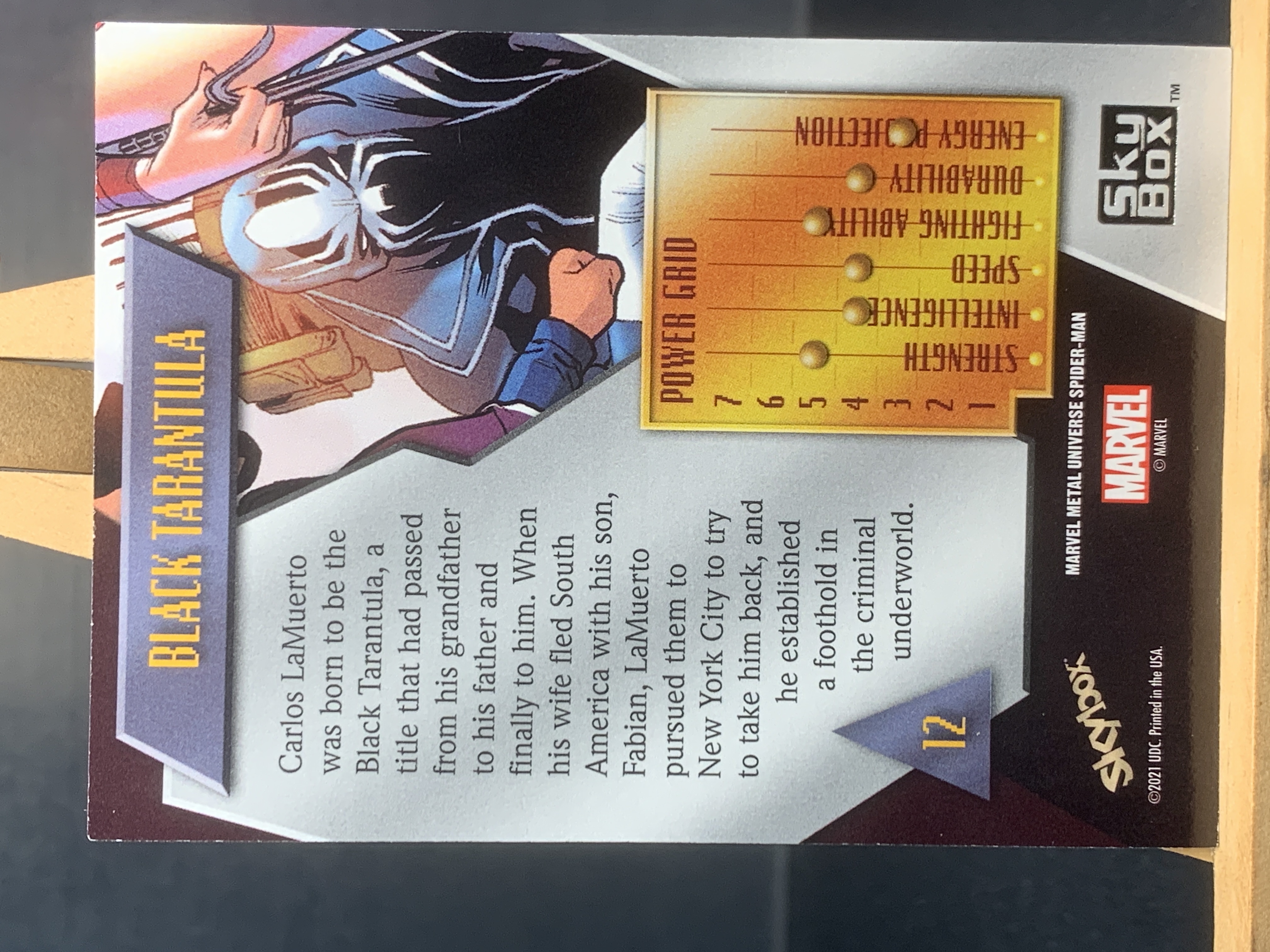 (S3)2021 SKYBOX 漫威 Marve BASE 黑狼蛛 喜欢不要错过 卡品如图!!!