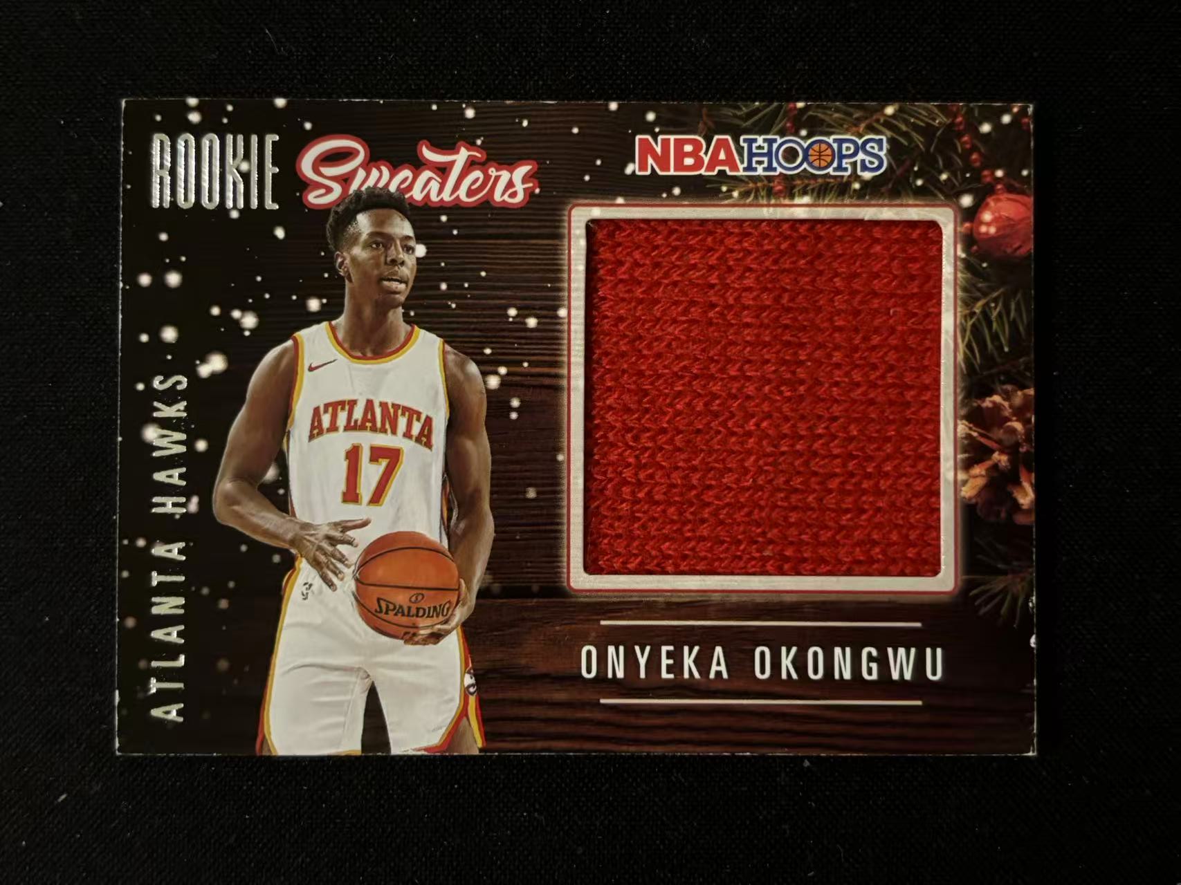 【星辰】PANINI 20-21 HOOPS系列 圣诞 奥孔武 老鹰 球衣 物料 PATCH