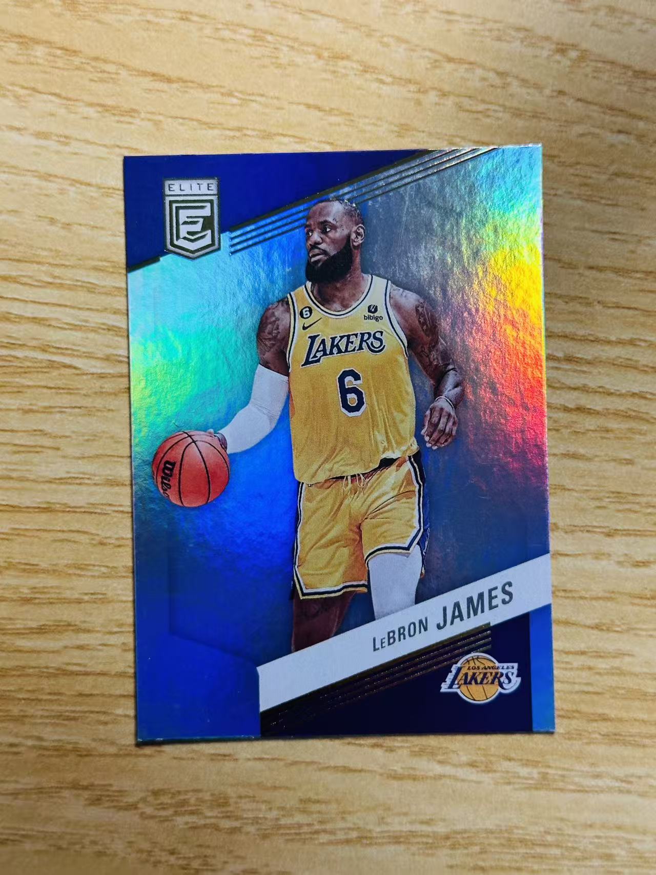 2022-23 Panini Elite LeBron James 嘿嘿代卖 精英 勒布朗 詹姆斯 折射 湖人 小皇帝 收藏必备