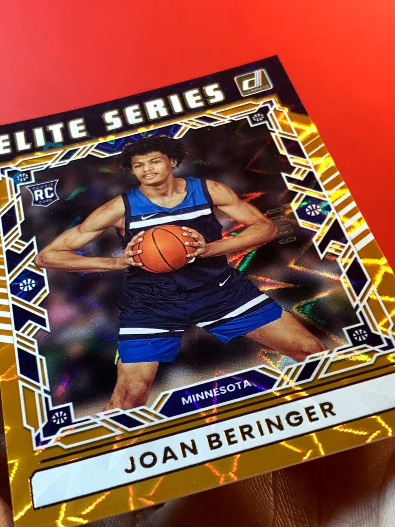 (詹叔代拍) 2025-26 Panini Donruss Joan Beringer RC 新秀 若昂 贝兰热 66/99编 折射 精英系列 顺丰寄付 泰山