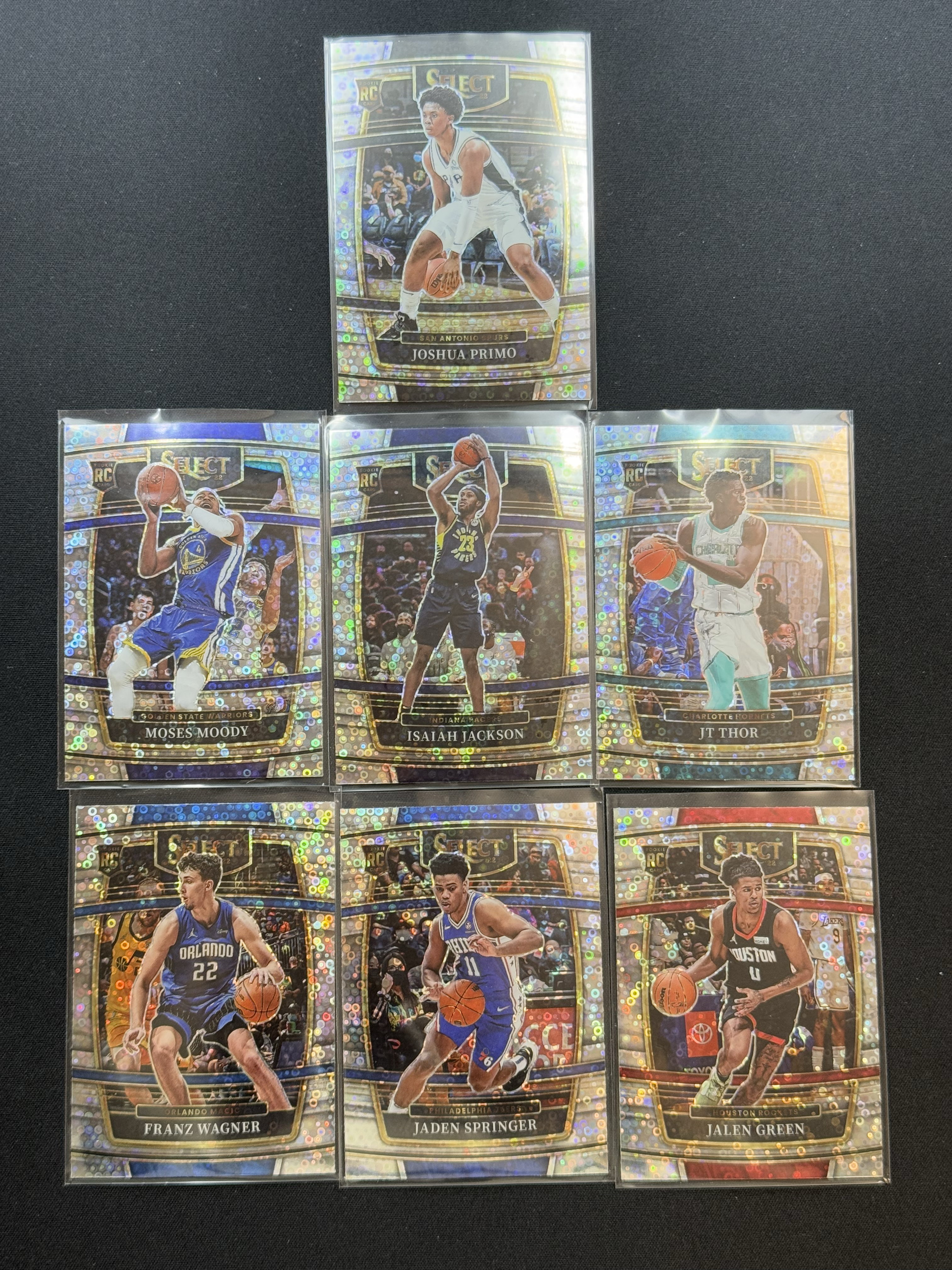 2021-22 Panini Select Jalen Green 【小贝代拍】NBA Select 新秀 杰伦 格林 穆迪 瓦格纳 等 银泡泡折 不保卡品 拍前看描述 HCT