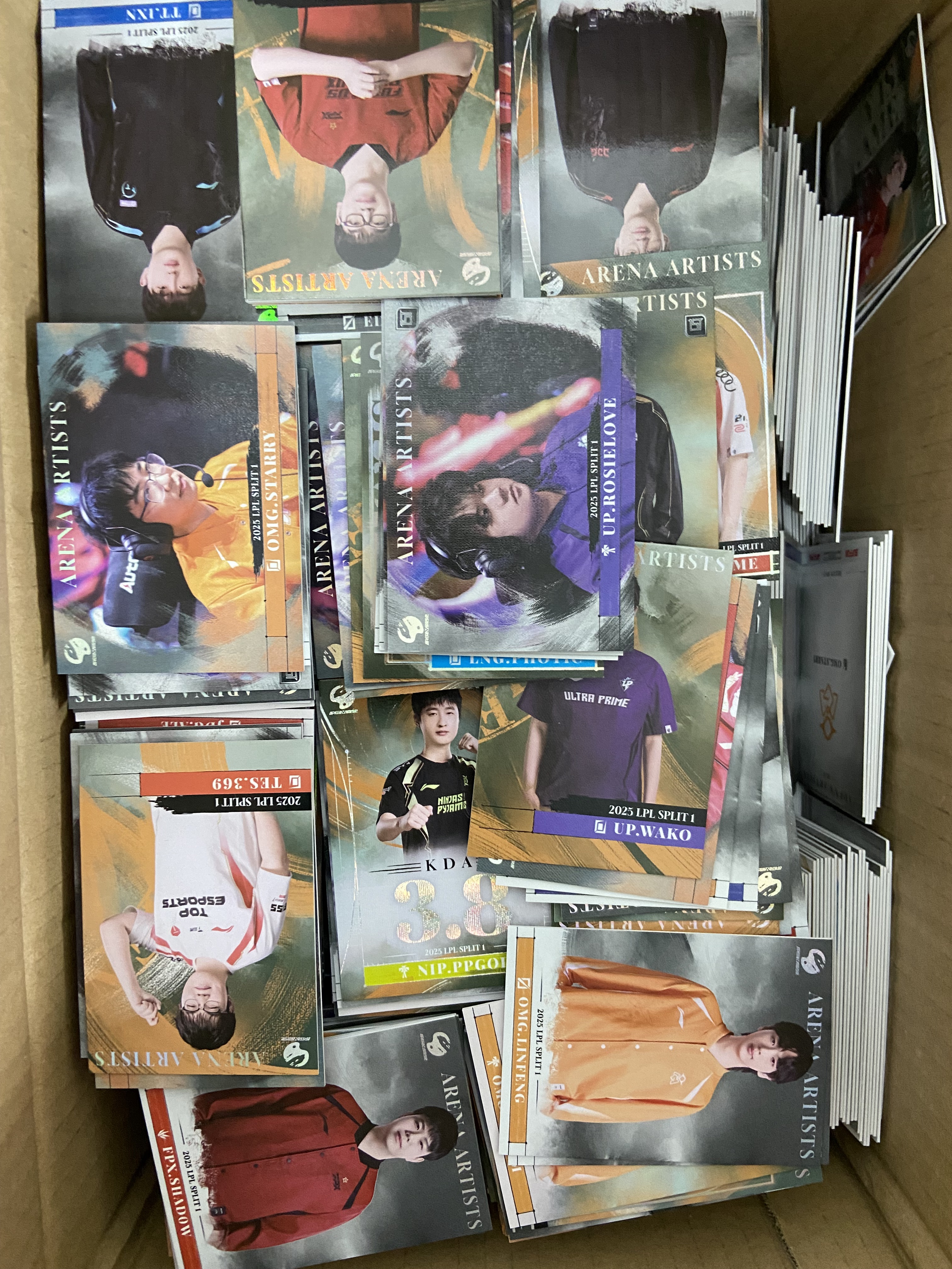 2025 Buffun LPL 普卡 不可合并 无 IG 队标 theshy jackeylove kanavi crisp blg al 约两千张 不保卡品 不凡玩品 赛场艺术家