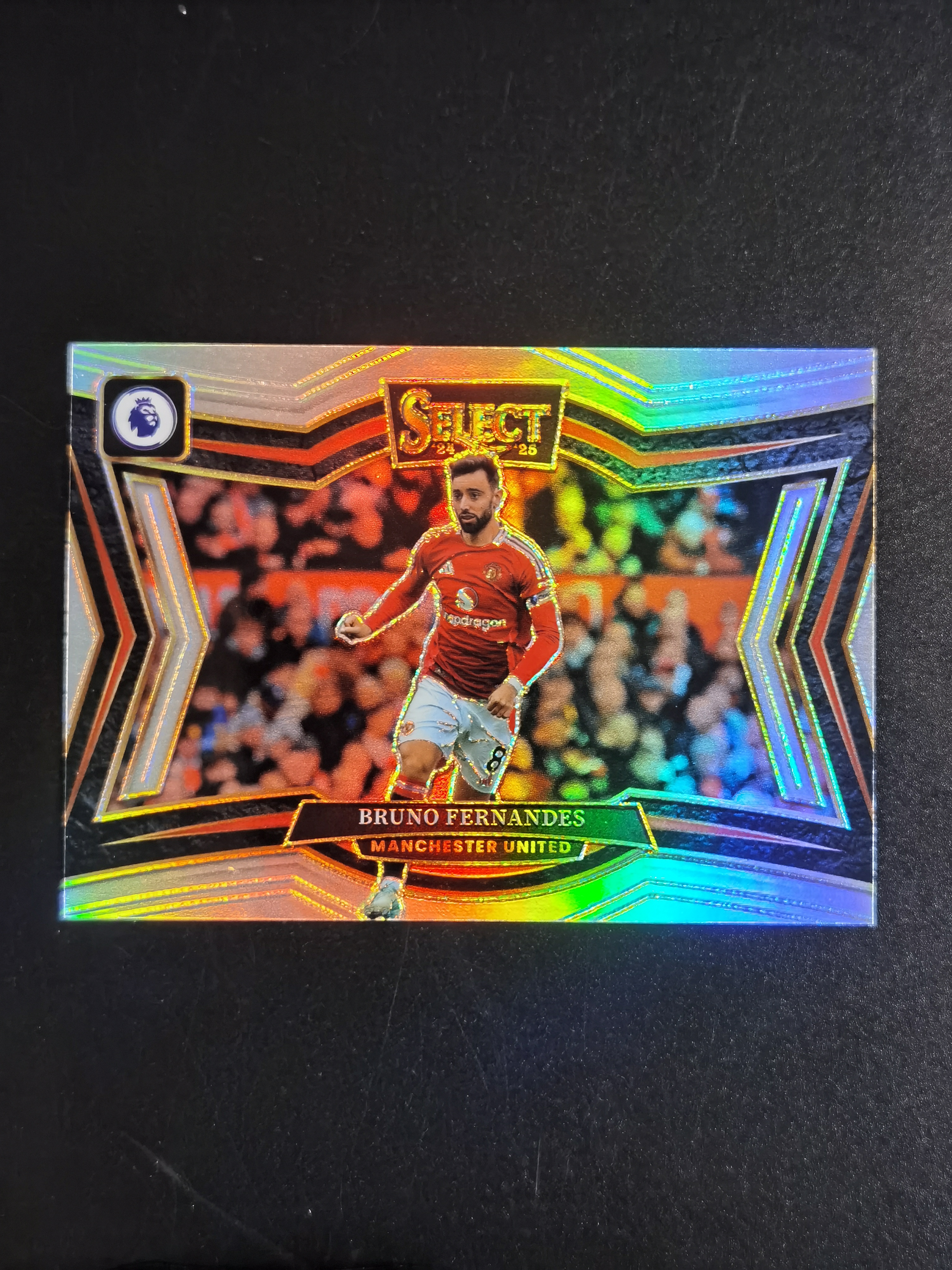 2024-25 Panini Select Bruno Fernandes 布鲁诺 费尔南德斯 B费 曼联 银折 卡品如图 专收必备