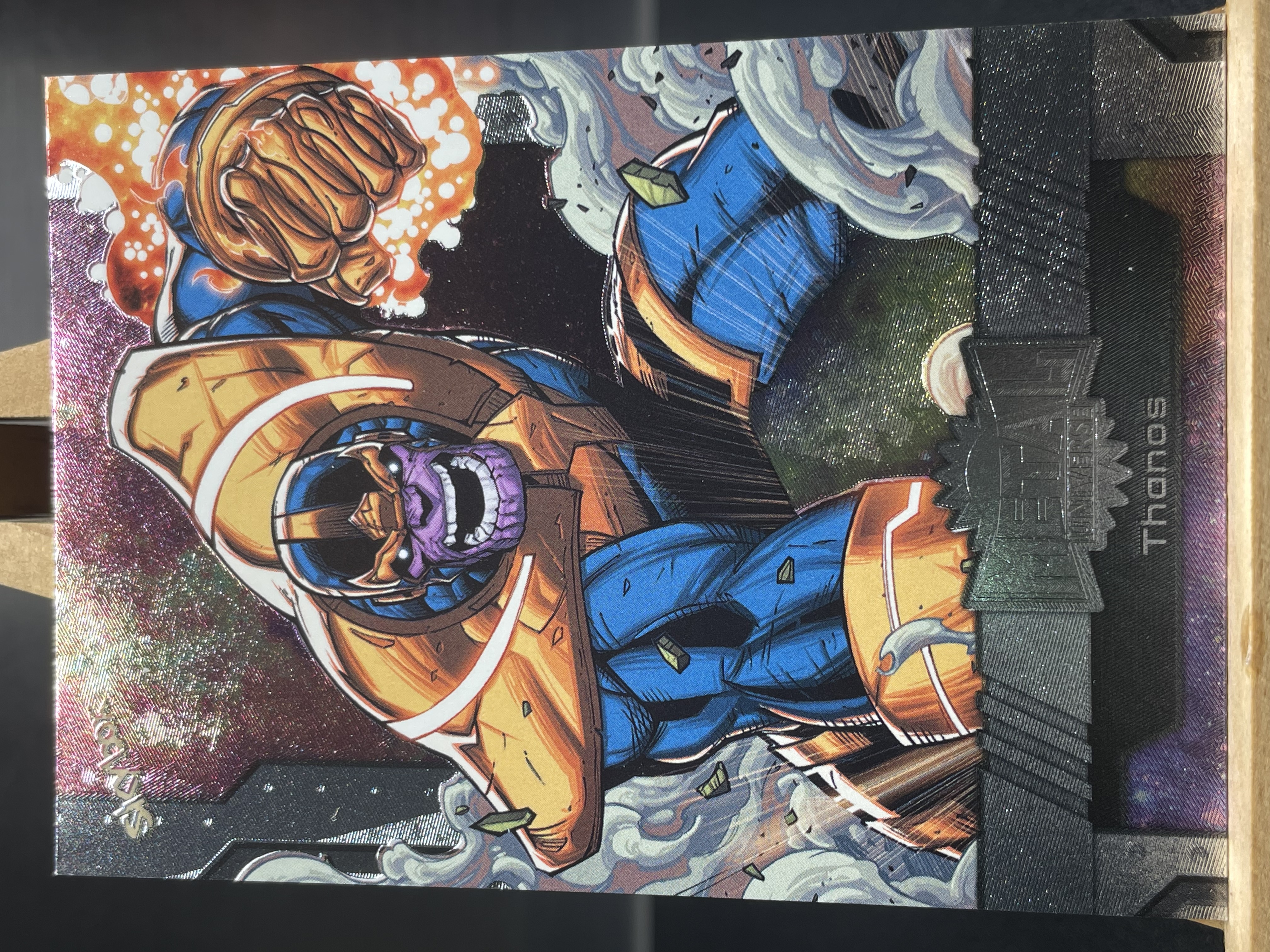 (T1) 2023 Skybos Marvel 漫威 BASE 灭霸 实卡好看 收藏凑套必备 卡品如图 !!!