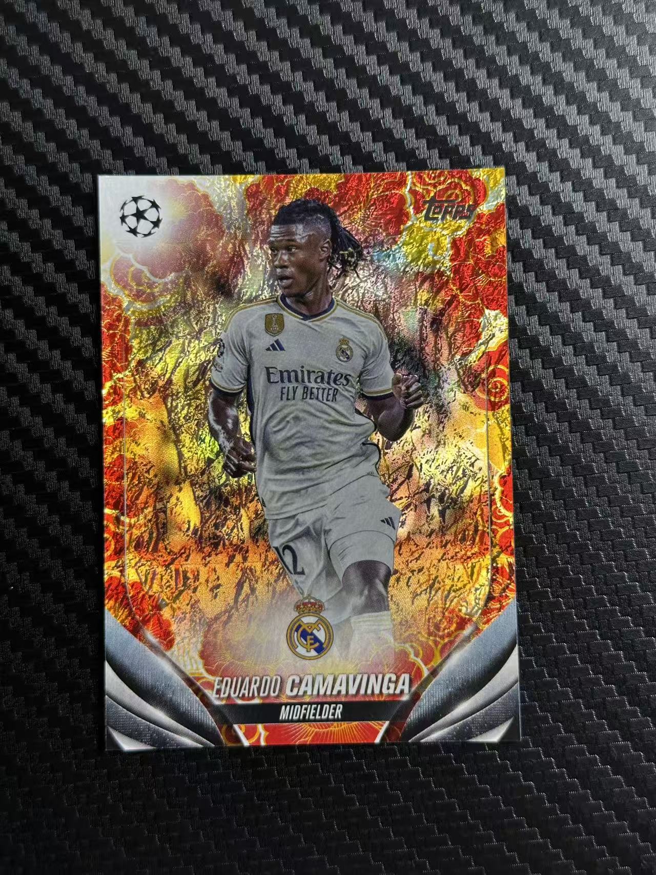 2024 Topps ucc Eduardo Camavinga 欧冠 碧玉 卡马文加 皇家马德里 皇马 新年限定折 022/150编 卡品如图 拍前看描述