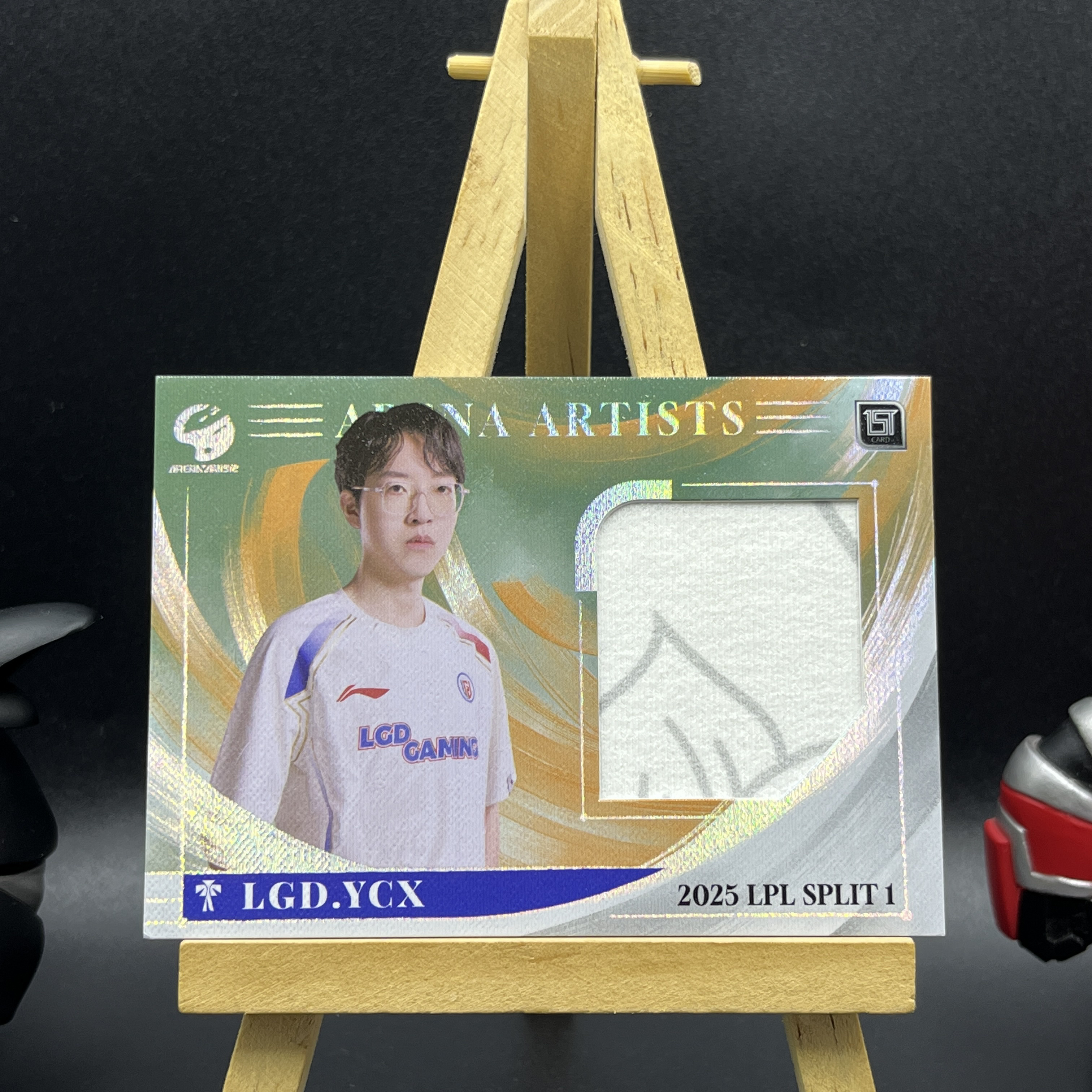 【KabuDa】2024 Buffun 不凡玩品 英雄联盟 赛场艺术家 LPL 选手卡 LGD Ycx 单人队服卡 奥特曼