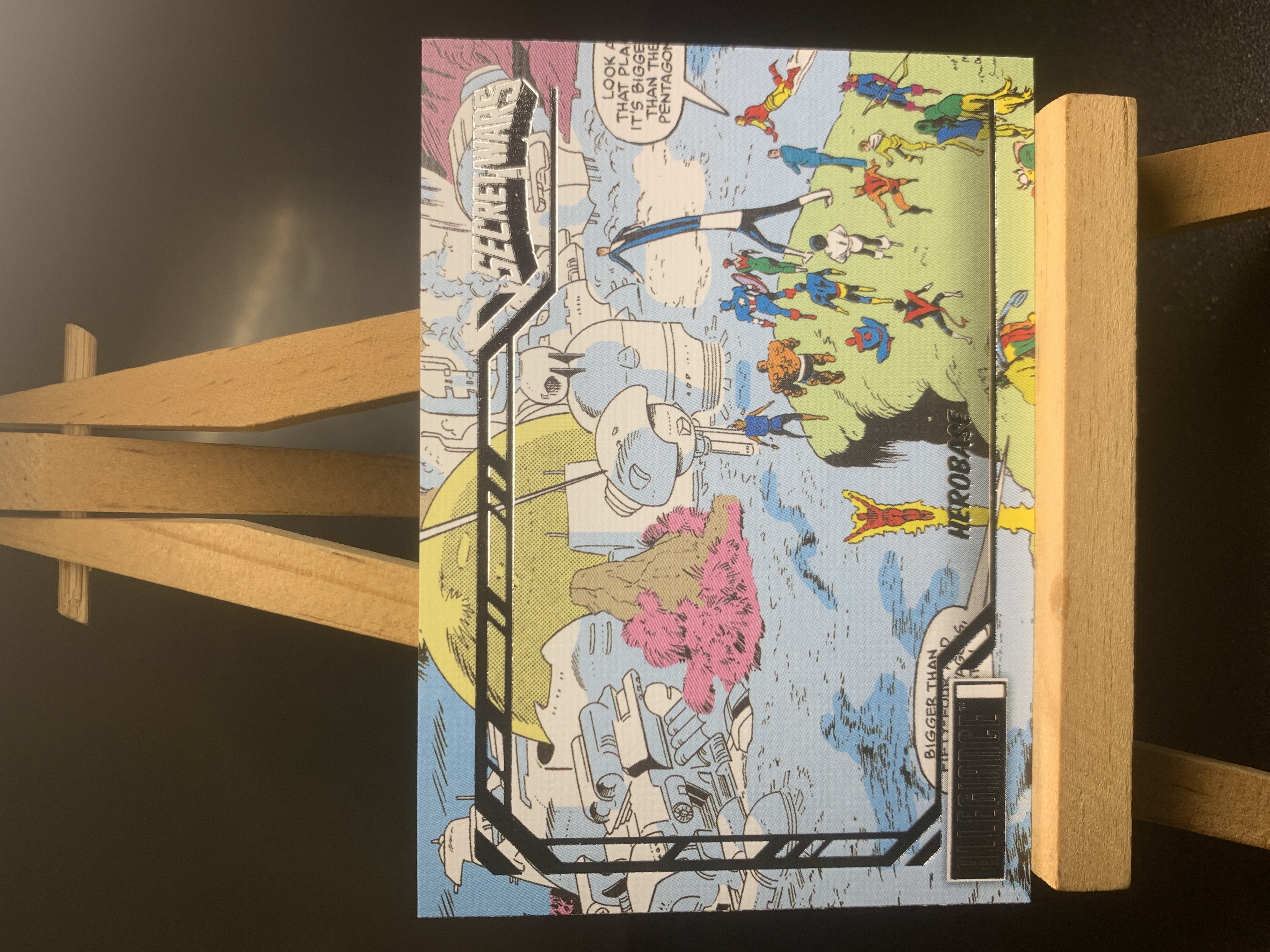 (B5) 2023 UPPER DECK 漫威 油画 画布 特卡 CH-11 实卡好看 收藏凑套必备 卡品如图 !!!