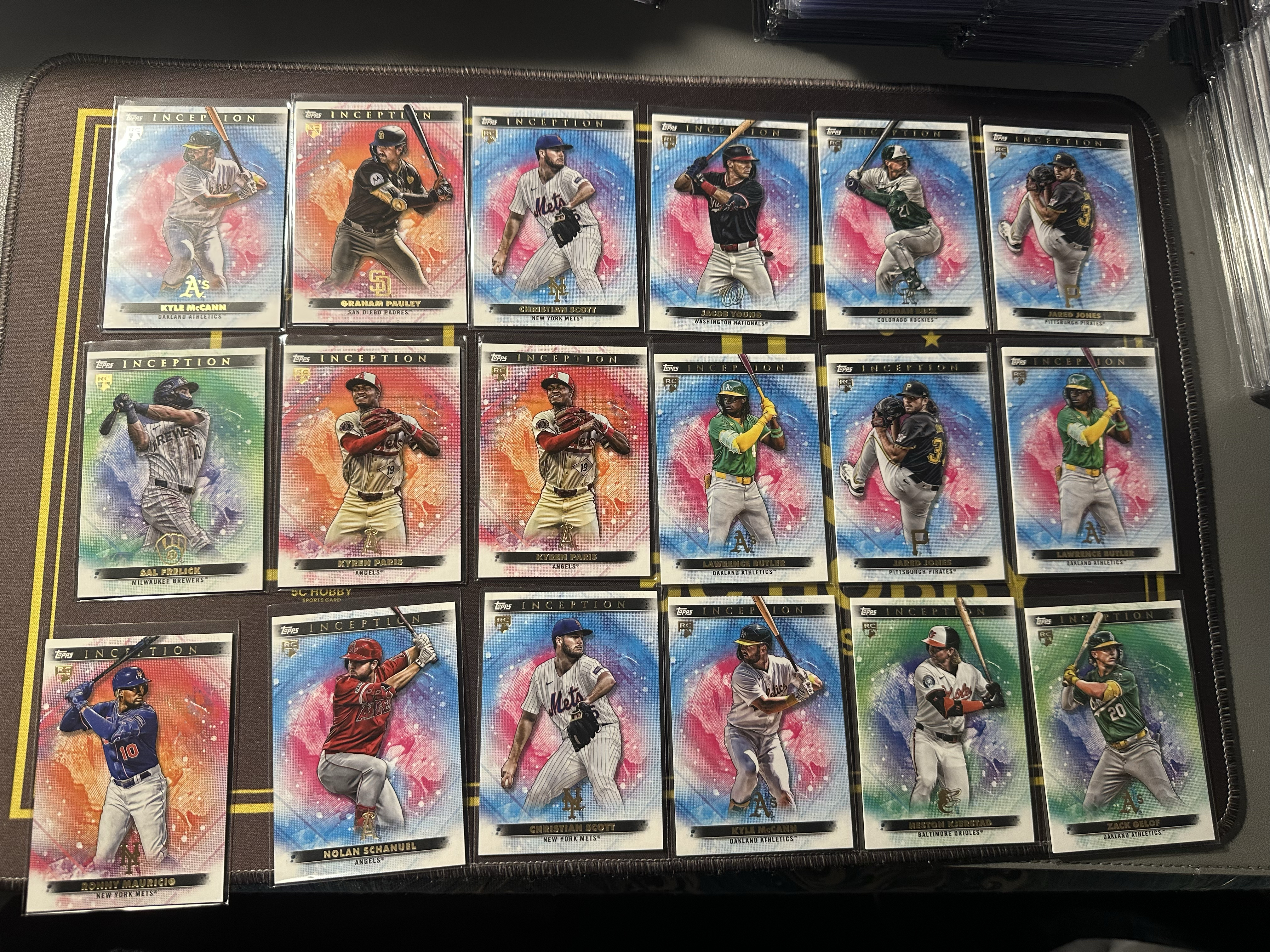 【主演出卡】Topps 盗梦空间 base lot 新秀 18张 Paris,Frelick,Pauley,Scott,Butler,Kjerstad 等好人 凑套 必备!卡品不保,打lot 第二组