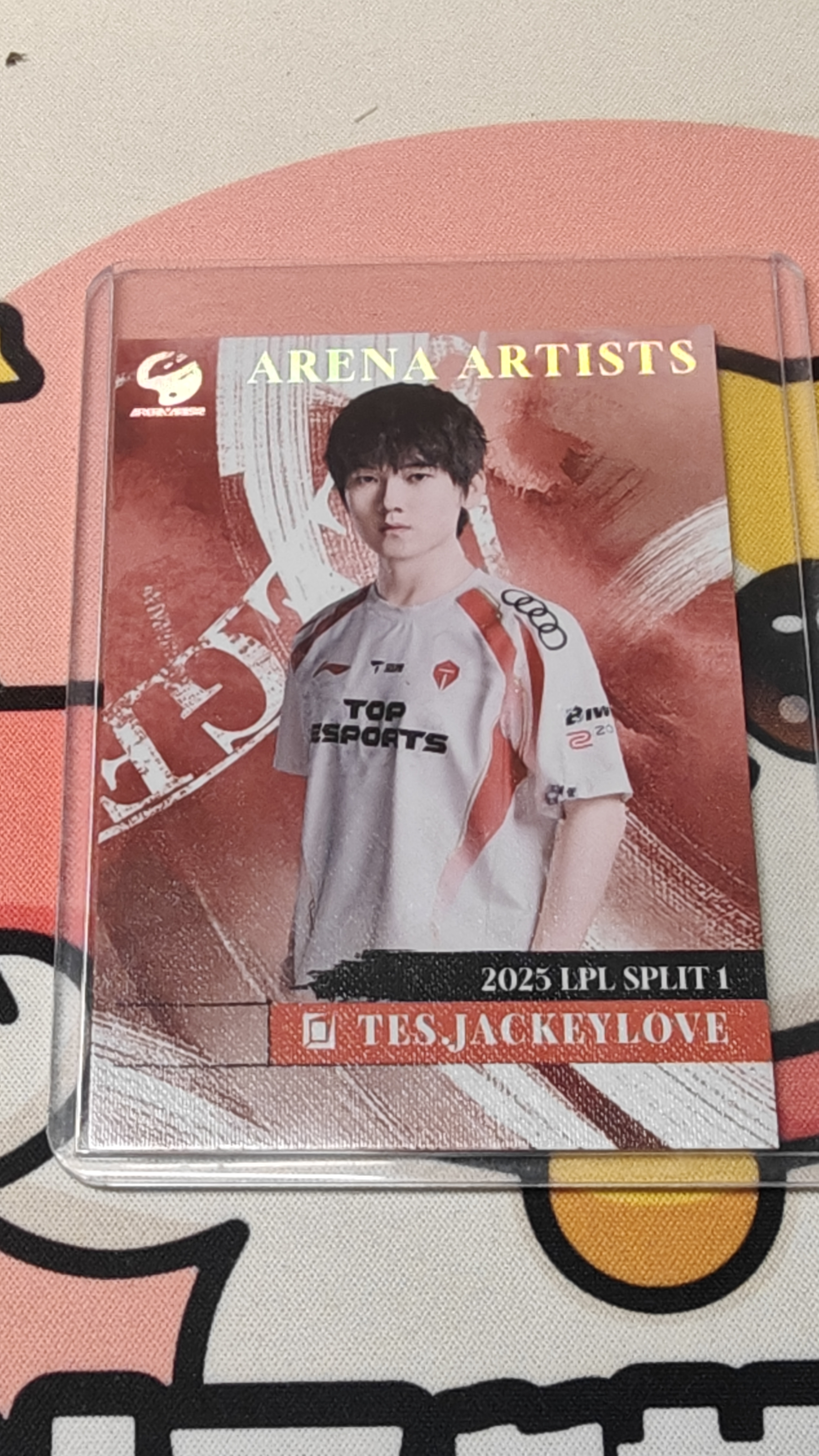 2024 Buffun LPL JackeyLove 【幸运喵】 不凡玩品 英雄联盟 LPL 选手卡 哥哥 阿水 02/49 xym019