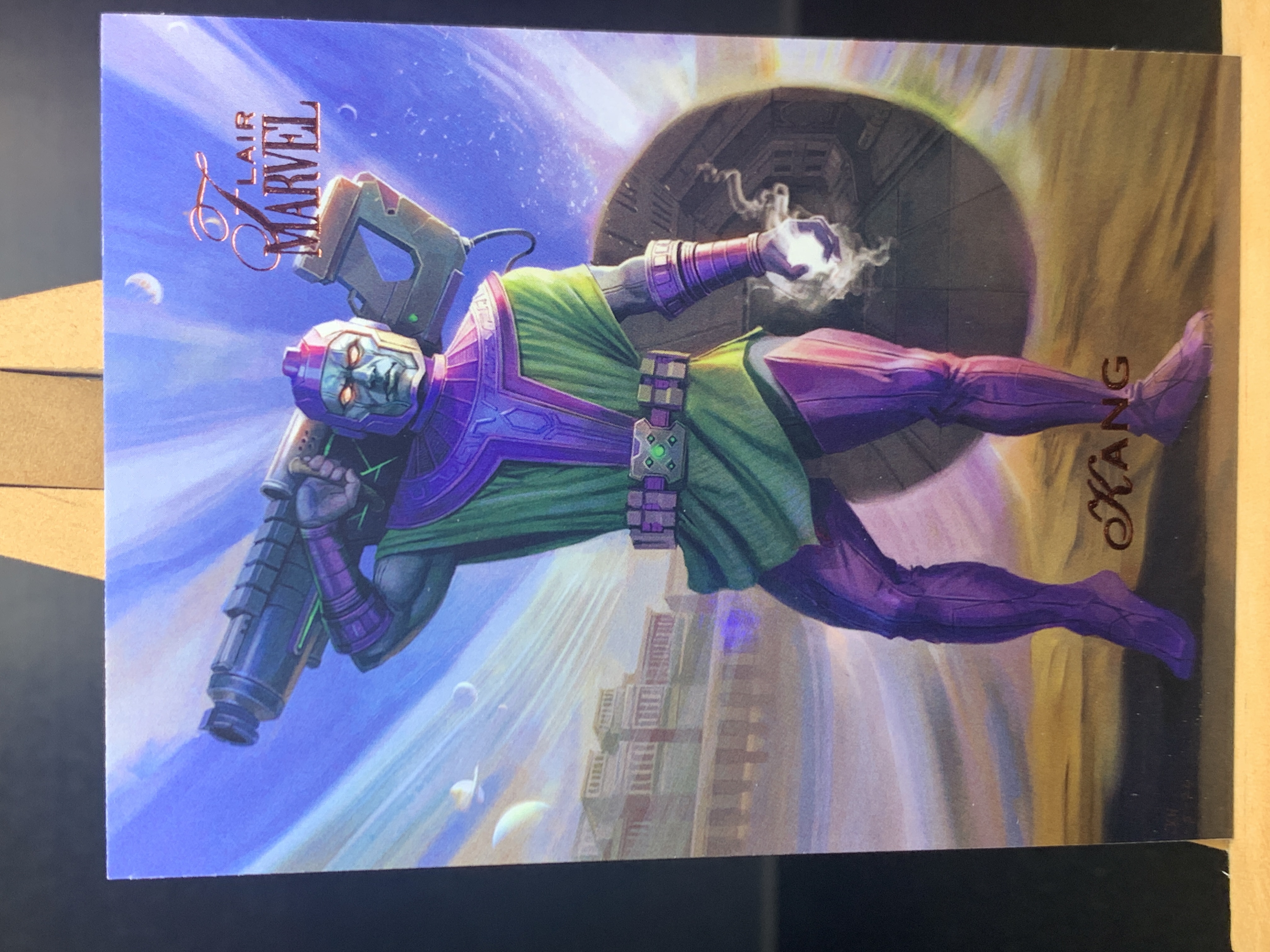 (S7)2023 FLEER Marvel 漫威 征服者康 实卡好看 收藏凑套必备 卡品如图 !!!