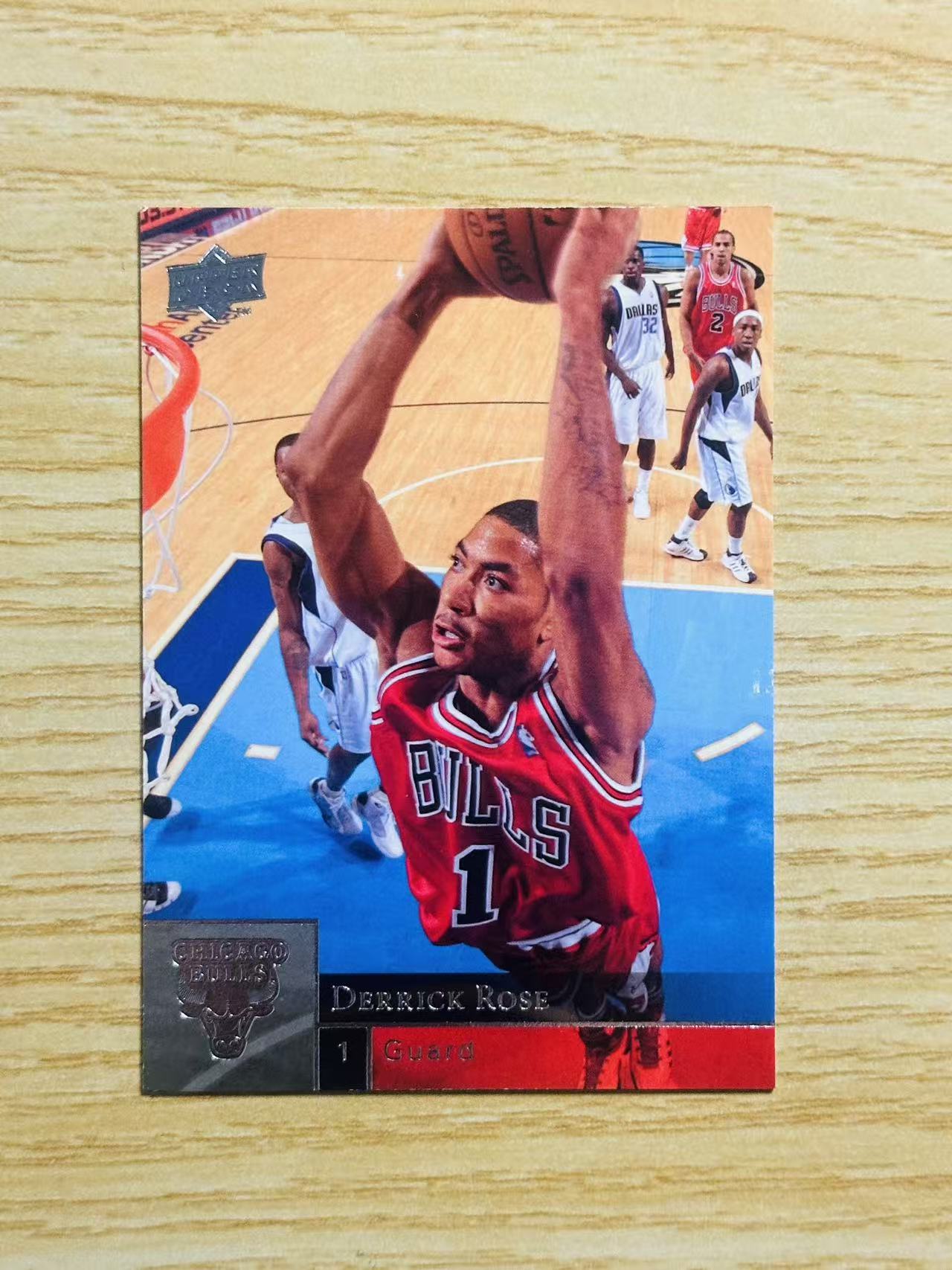 2009-10 Upper Deck nba Derrick Rose 嘿嘿代卖 UD 德里克 罗斯 玫瑰 暴扣选图 公牛 老卡 老特 实卡精美 收藏必备