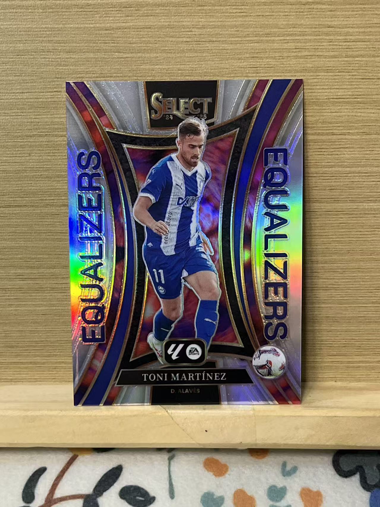 2024-25 Panini Select toni martinez 托尼 马丁内斯 特卡 阿拉维斯 银折 实卡精美 卡品如图 LZL3