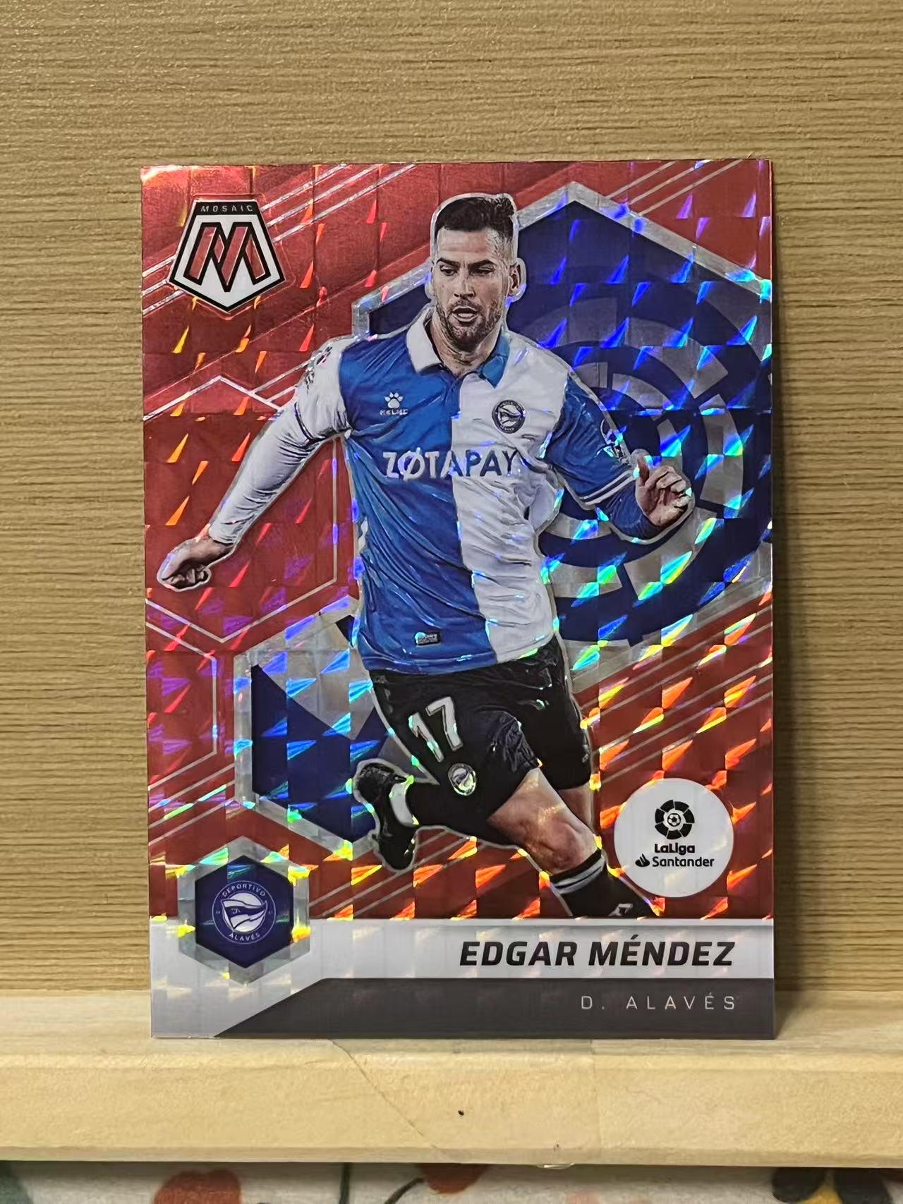 2021-22 Panini Mosaic Edgar Mendez 门德斯 红马赛克折 阿拉维斯 银折 实卡精美 收藏必备 A23