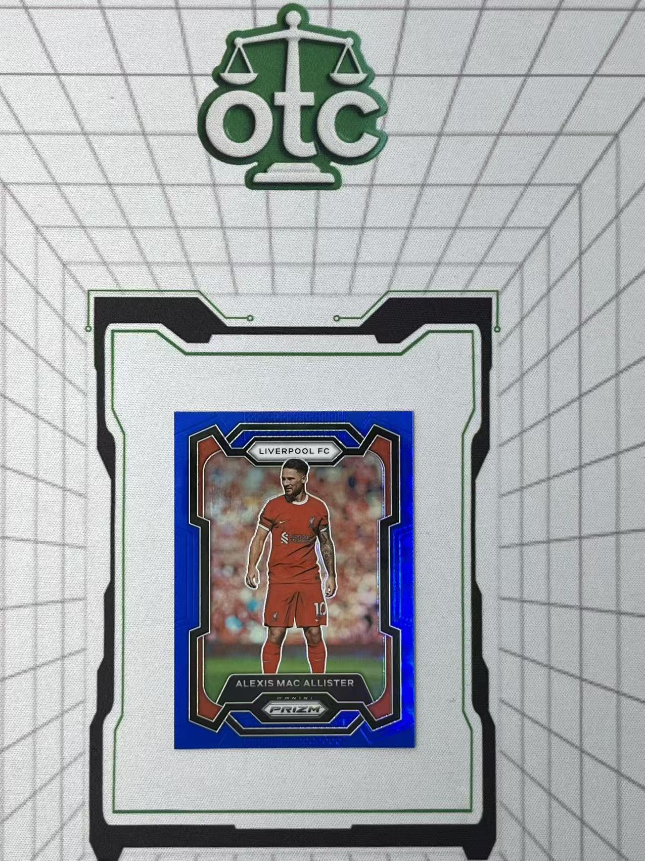 2023-24 Panini Prizm Alexis Mac Allister 【盎司收藏】麦卡利斯特 正蓝折 299编 利物浦 阿根廷 布莱顿 英超 JJ27