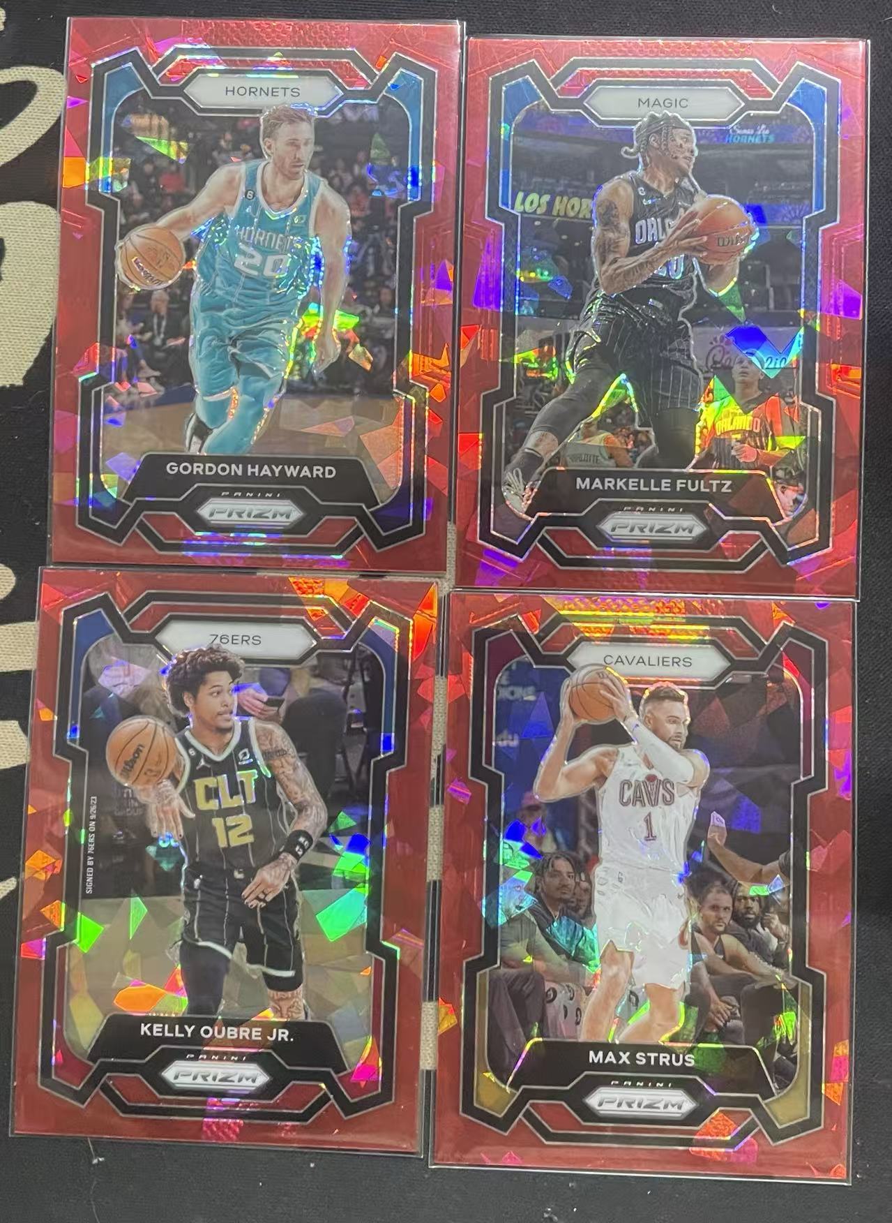 2023-24 Panini Prizm Markelle Fultz 马克西·富尔茨 戈登·海沃德 斯特鲁斯 小凯里·乌布雷 红碎冰折 折射 pz 不保卡品 打包 值得投资(猴子卡社)
