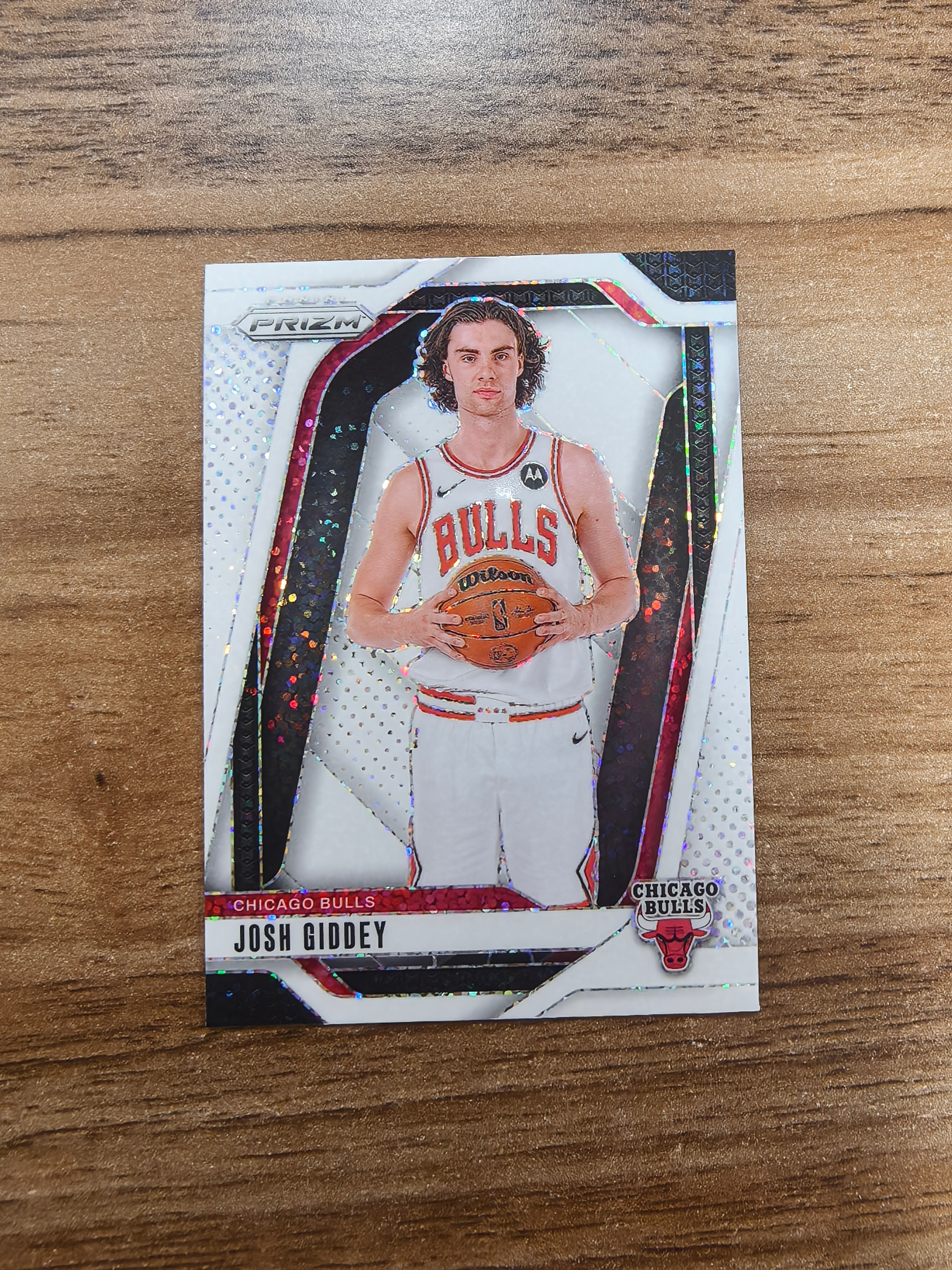 2024-25 Panini Prizm Josh Giddey PZ 公牛 约什吉迪 白点点折 折射 微瑕 实卡精美 卡品如图 收藏必入 流浪