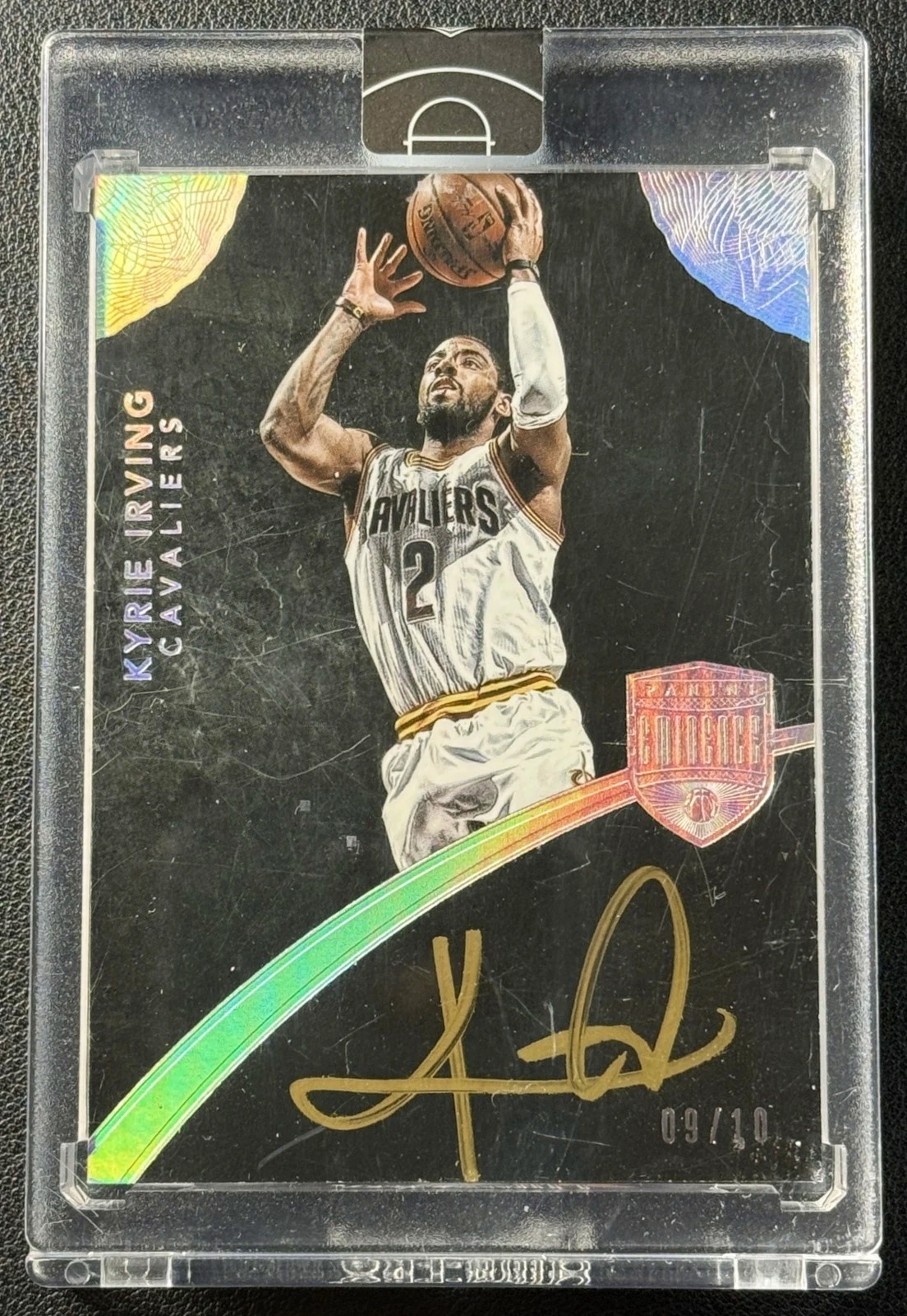 里脊拍卖 2014-15 Eminence 大真金 凯里 欧文 金笔 卡签 10编 9/10 数据 全明星 签字 原封砖 骑士 凯尔特人 独行侠 小牛 卡品如图 超级经典 收藏佳品 eBay认证鉴定