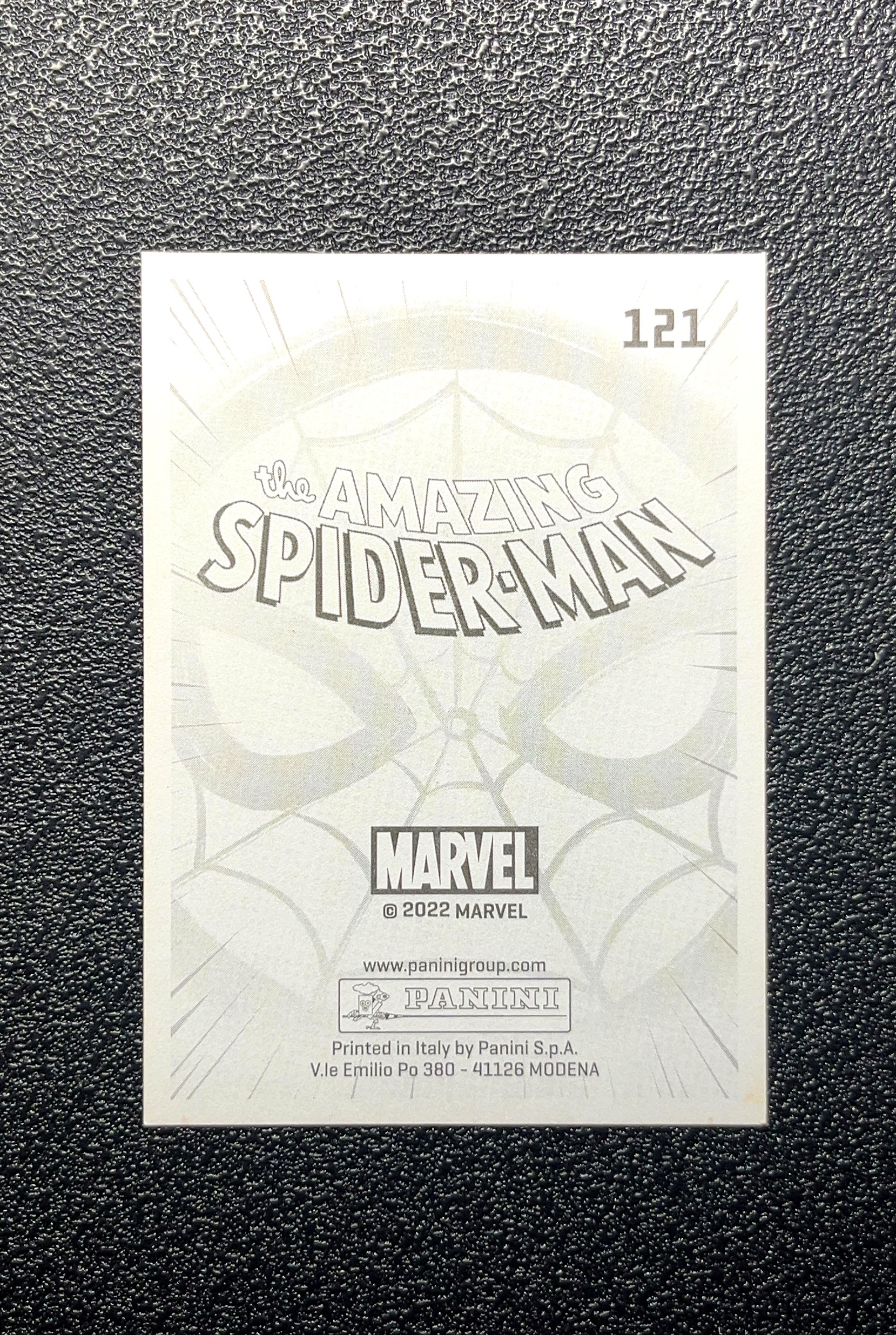 【岛屿拍卖】2022 Panini Spider-man 蜘蛛侠 卡品如图 高价值 #121 0006#586