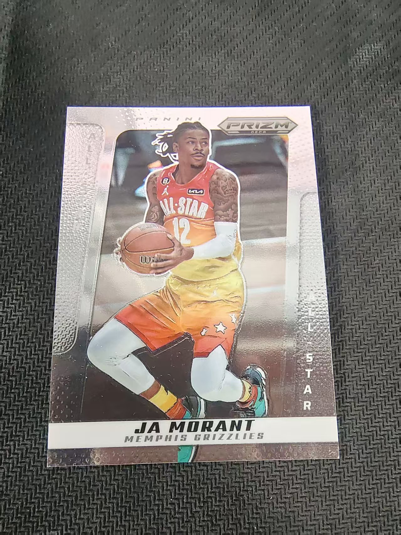 【可合并,不累计】2024-25 Panini Prizm Ja Morant 贾莫兰特 灰熊 pz deca 复刻 划痕 边角瑕疵 #268