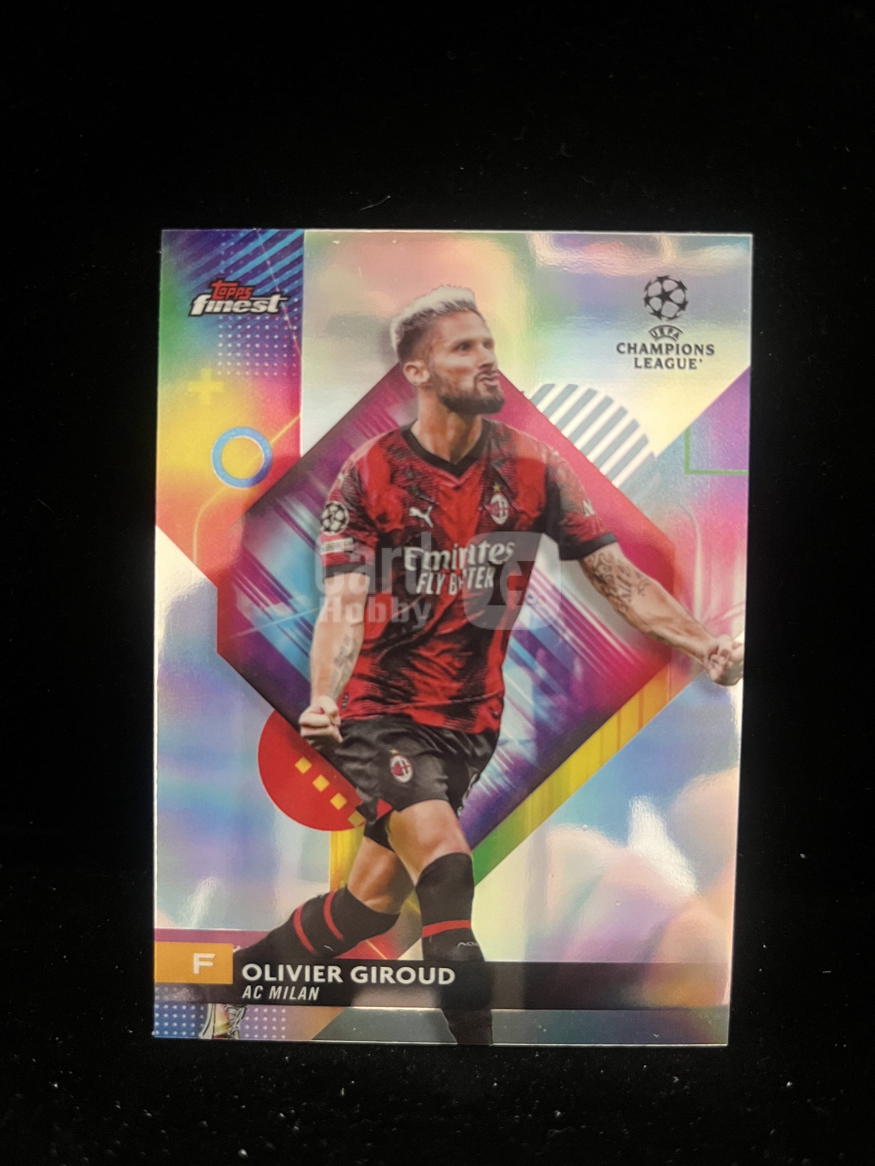 免费代拍 2024 Finest精品 欧冠 吉鲁 Olivier Giroud 折射 卡品如图#H280