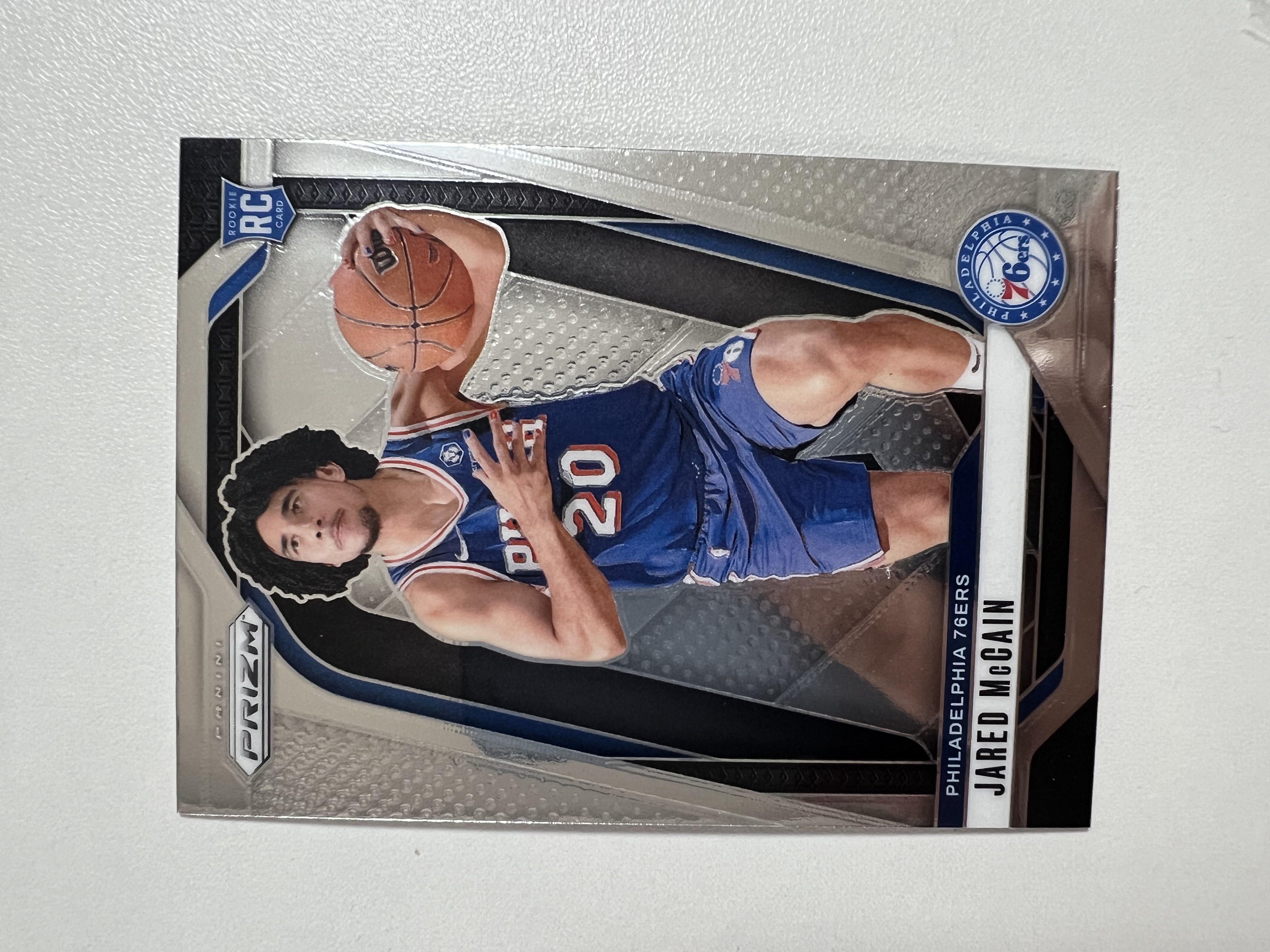 2024-25 Panini Prizm Jared McCain RC 魔仙哥 麦凯恩 新秀年 76人 PZ系列 HH03 收藏凑套 卡品如图