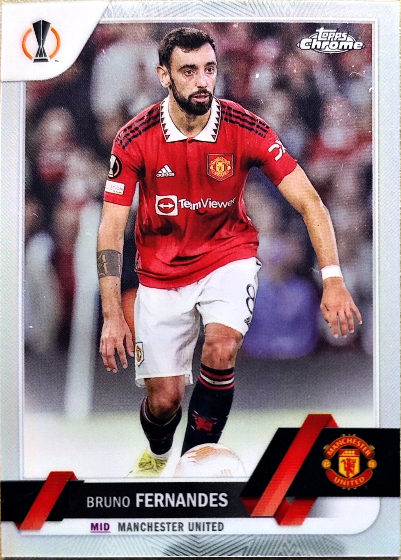 2023 Topps Chrome Bruno Fernandes 曼联 布鲁诺 费尔南德斯 B费