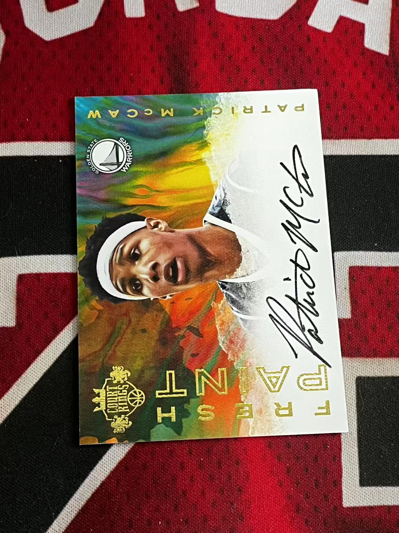 【接寄拍】2016-17 PANINI COURT KINGS 油画系列 勇士 新秀RC 帕特里克麦考 签字卡 卡签 FP签 专收凑套必备【烂臭嘴拍卖】