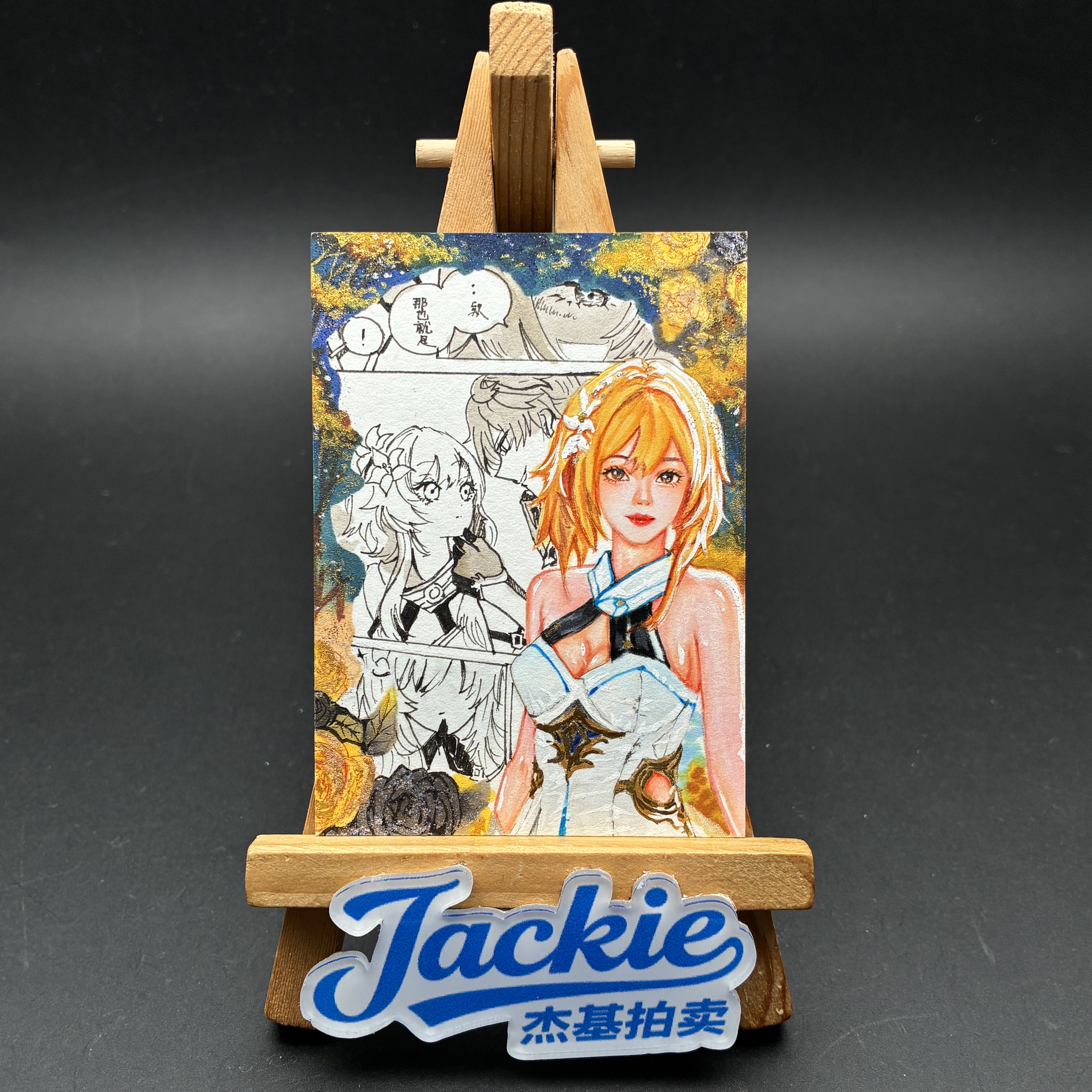 【Jackie杰基】西瓜工作室 手绘卡 1/1 画师:一贺(迷途)