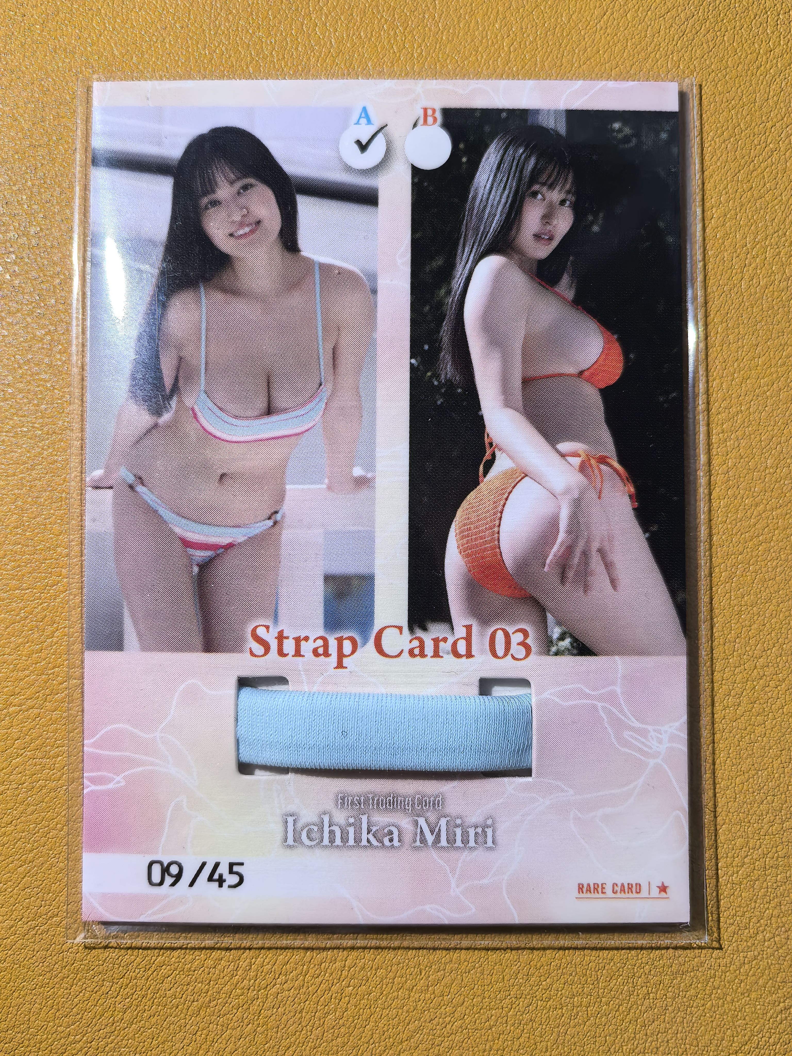 HIT'S偶像艺人【日本代购】未梨一花 45编物料卡 实卡超好看绝版稀有写真偶像明星美女车模妹卡