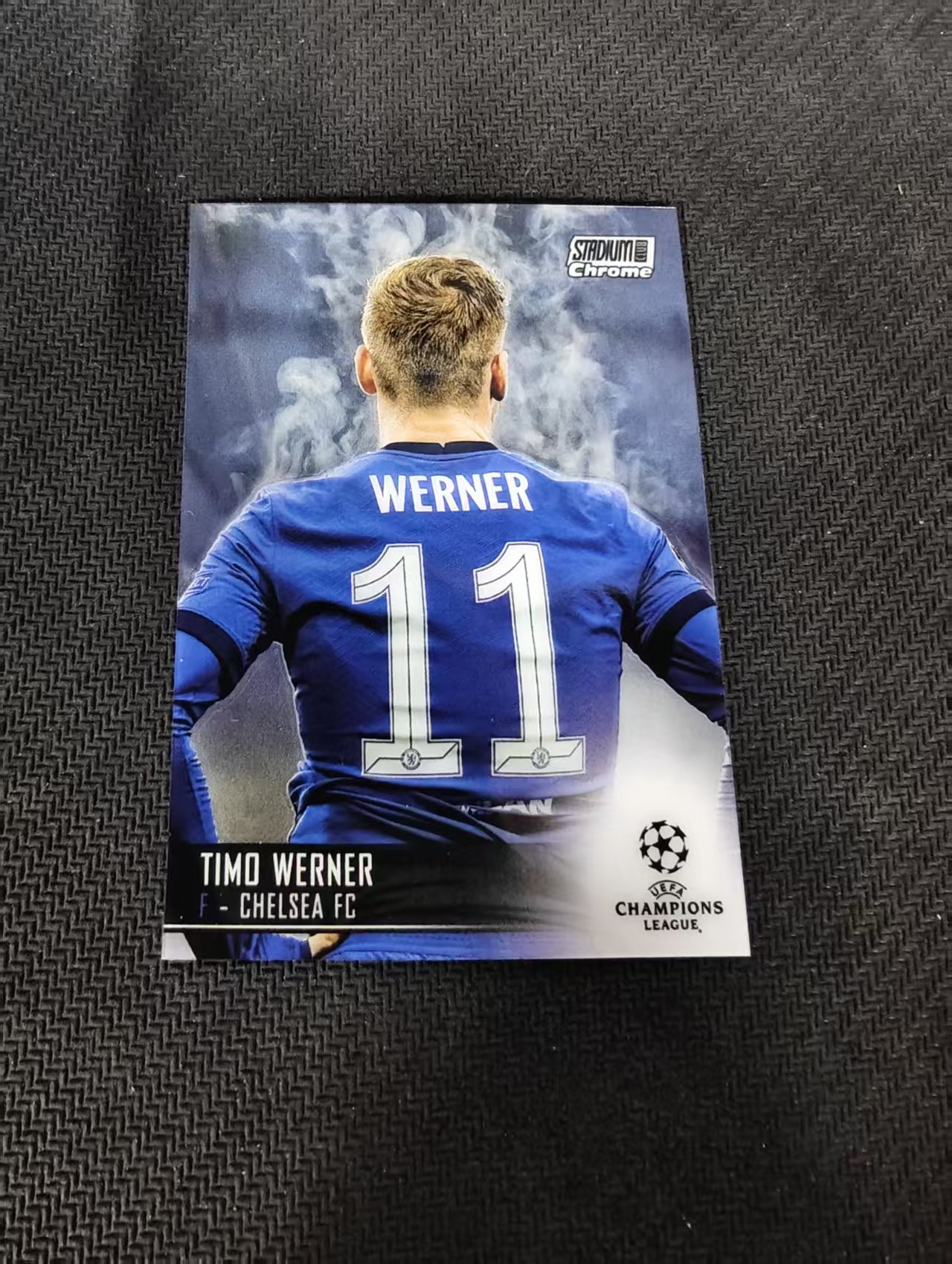 【可合并,不累计】2021 Topps stadium club Timo Werner 切尔西 蒂莫 维尔纳 竞技场 欧冠 划痕 边角瑕疵 #6