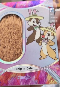 2023 Kakawow Disney 迪士尼 卡卡沃 Disney 100周年 全明星 漫威 Chip'n Dale 奇奇蒂蒂 救援突击队 松鼠 物料 切割 实物镶嵌卡 限量159编 一箱出1