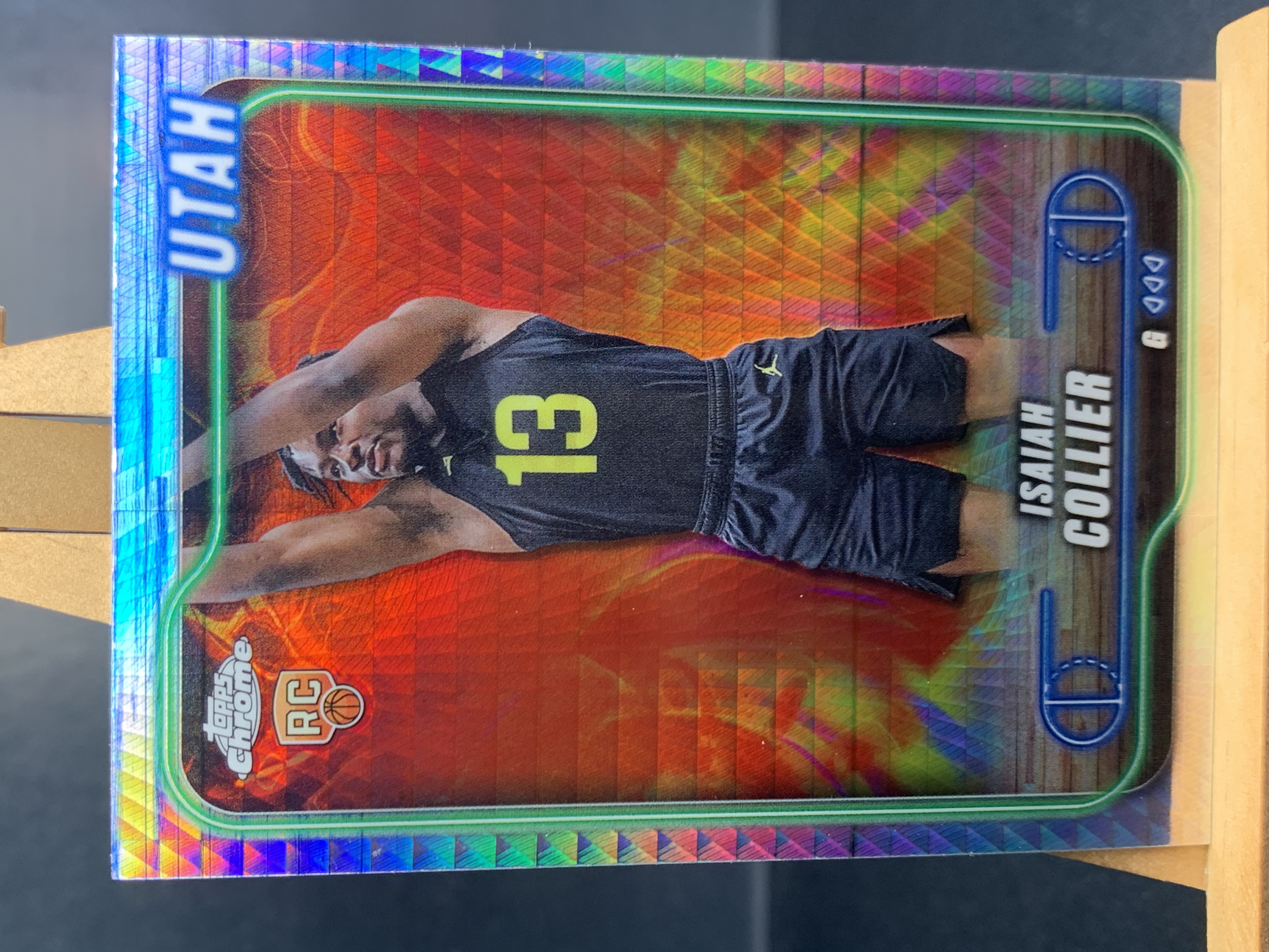 (S8) 2025 TOPPS 折射 新秀RC 以赛亚 科利尔 近期大热球星 收藏必备 卡品如图 ! ! !