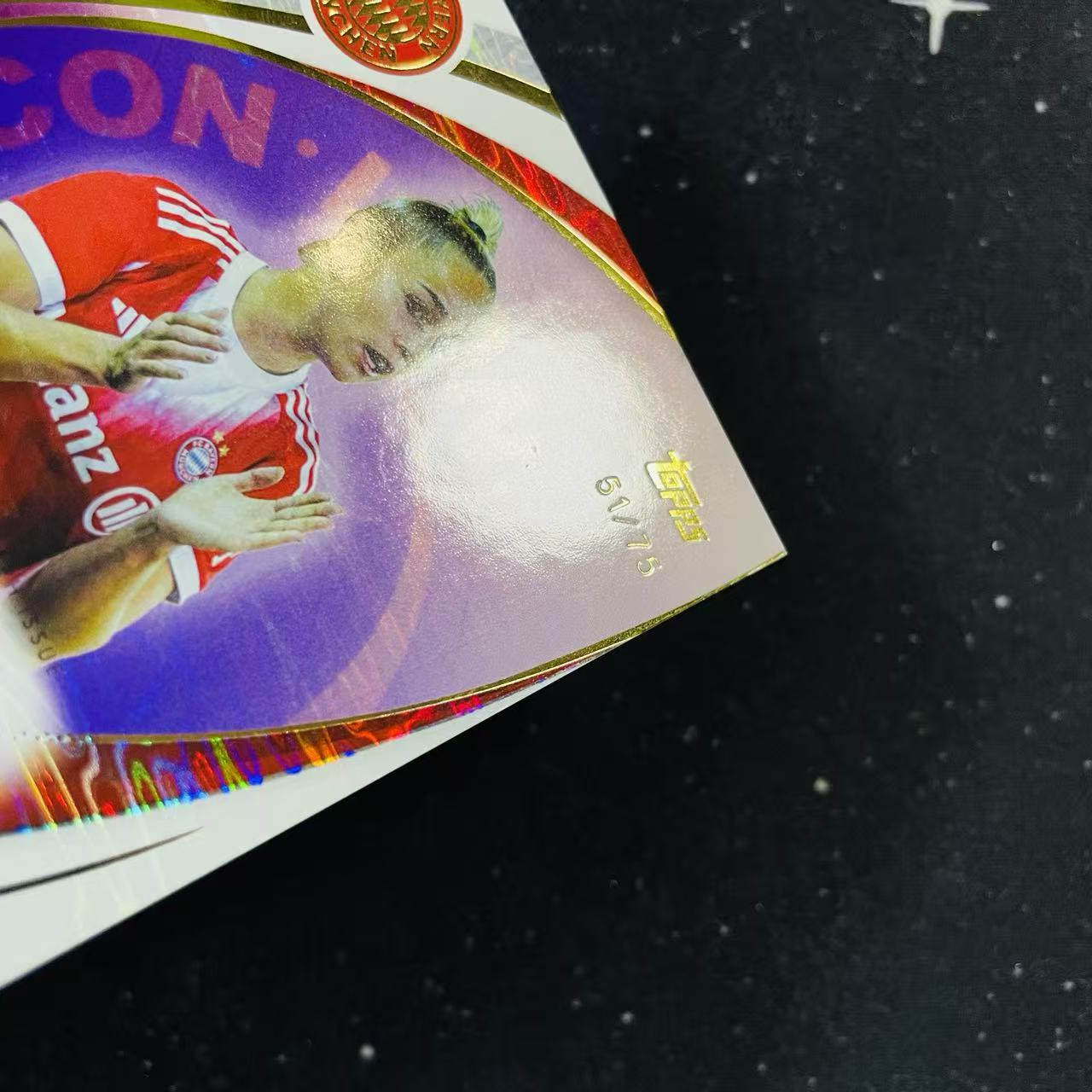 2025-26 Topps Lineage 拜仁血统队盒 GIULIA GWINN 朱莉娅 格温 紫折 偶像签字 卡签 75编 德国女足 微痕边角微白 洛北拍卖 洛宸9612@