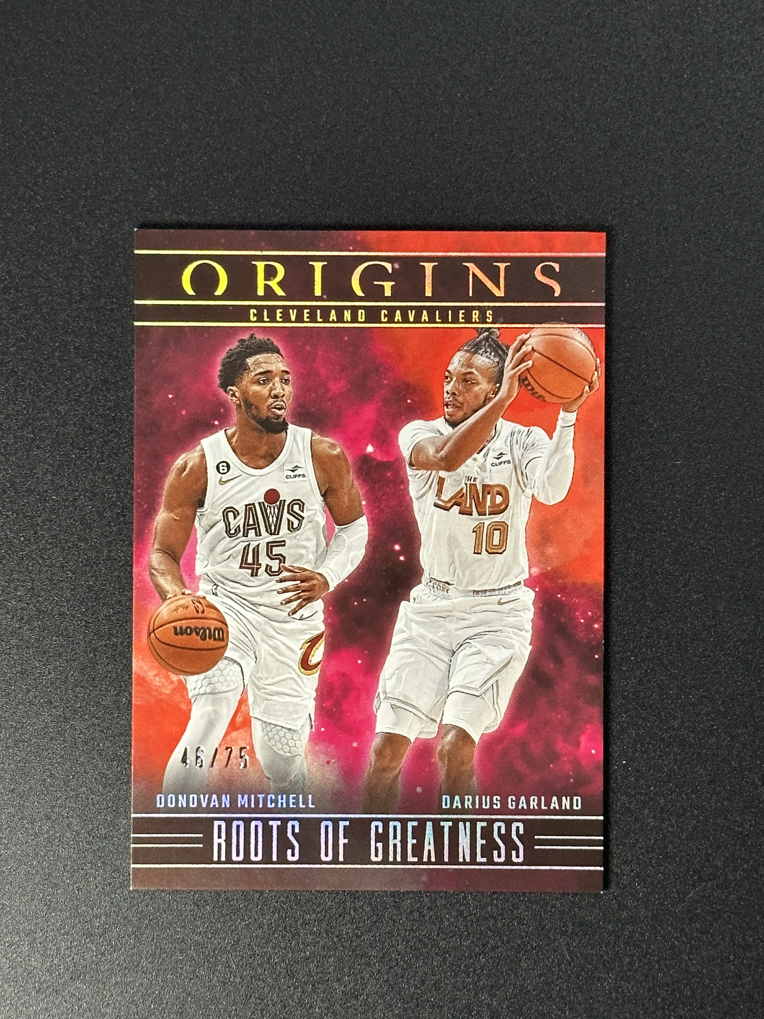 2023-24 Panini Origins Donovan Mitchell 多诺万 米切尔 加兰 起源 骑士 双人特卡 75编 卡品如图