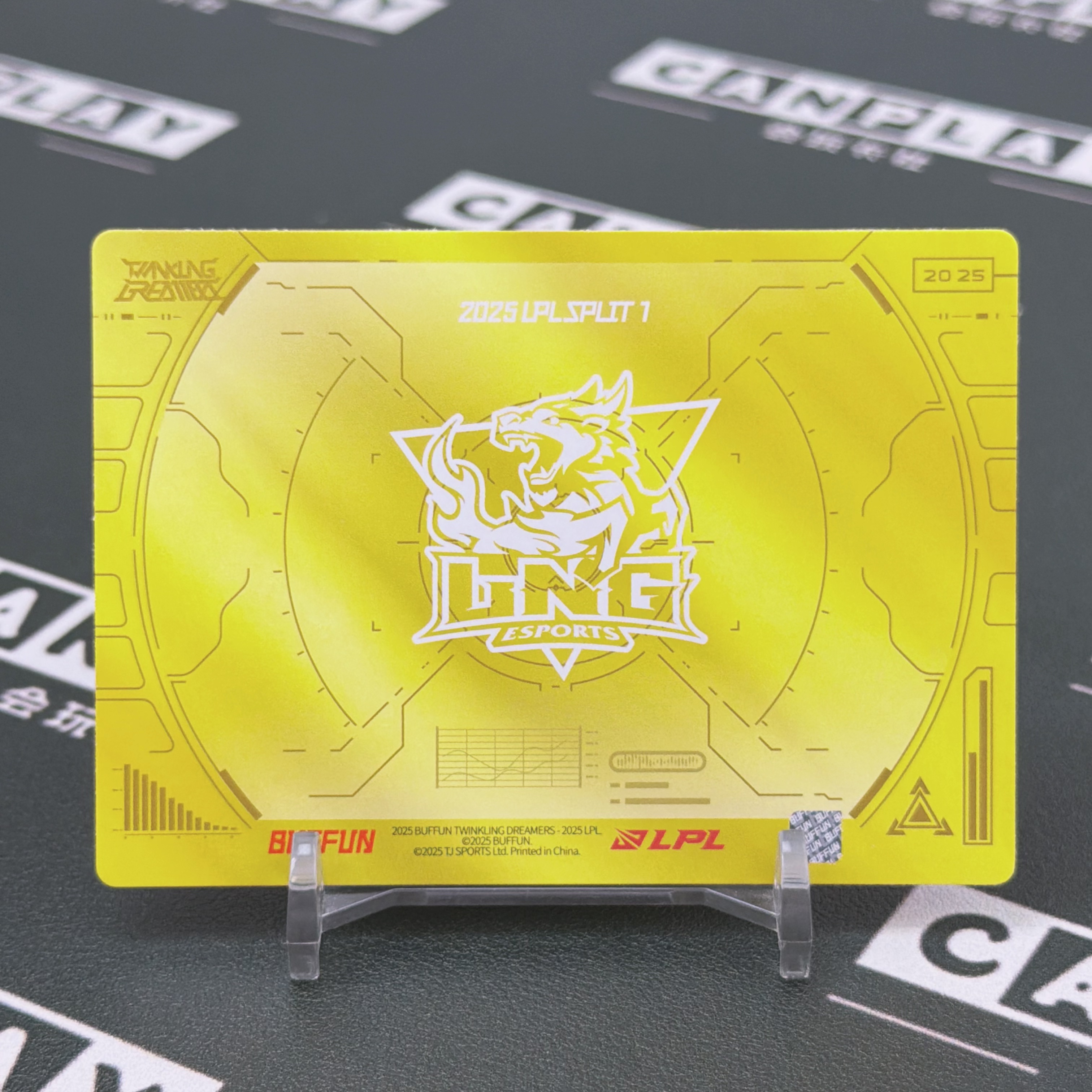 2025 Buffun LPL ALLEY 【会玩卡社不累计】英雄联盟 LPL选手卡 星火逐梦第四弹 LNG ALLEY 无编 虚拟星界特卡 卡品如图 细节可私 HW0069