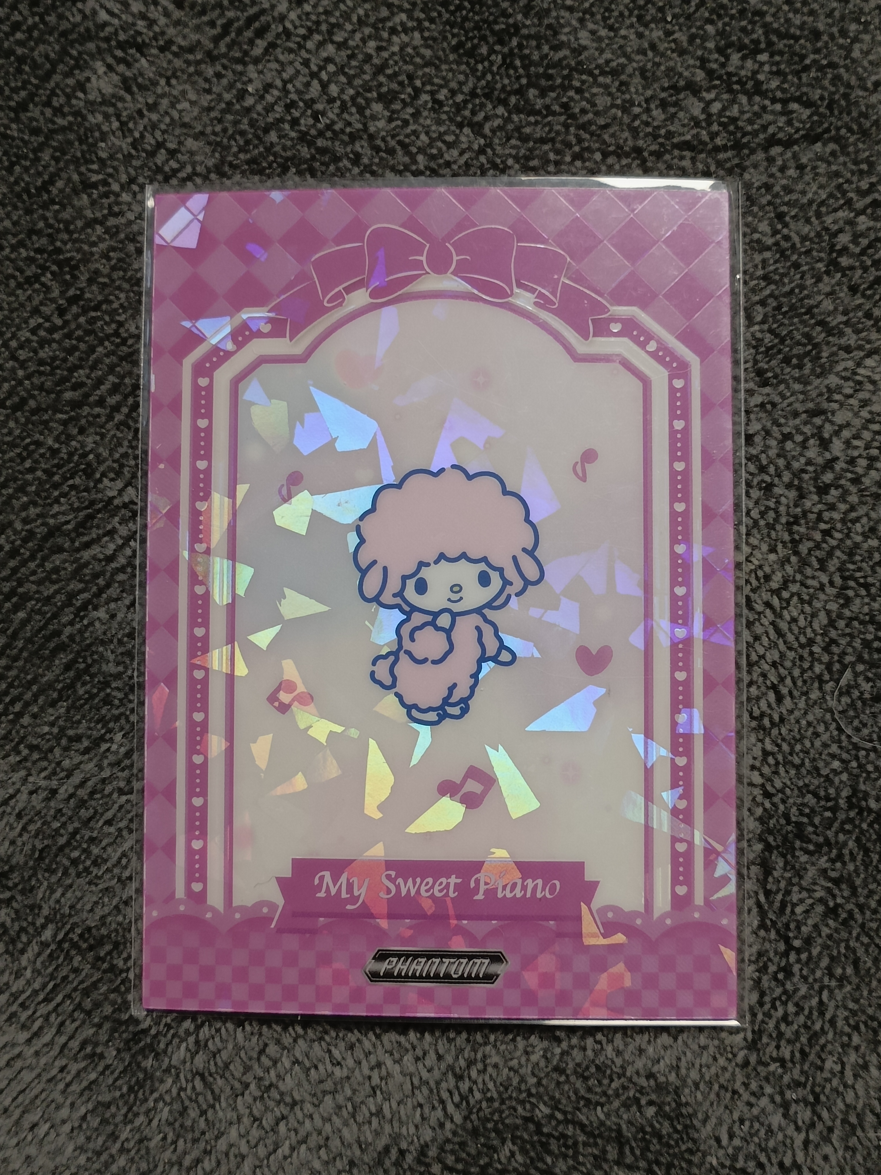 2023 Kakawow PHANTOM 三丽鸥家族系列收藏卡 My Sweet Piano 必爱诺 【谦谦拍卖】PSA-IPU-02 紫折 049/115编 秋鹿