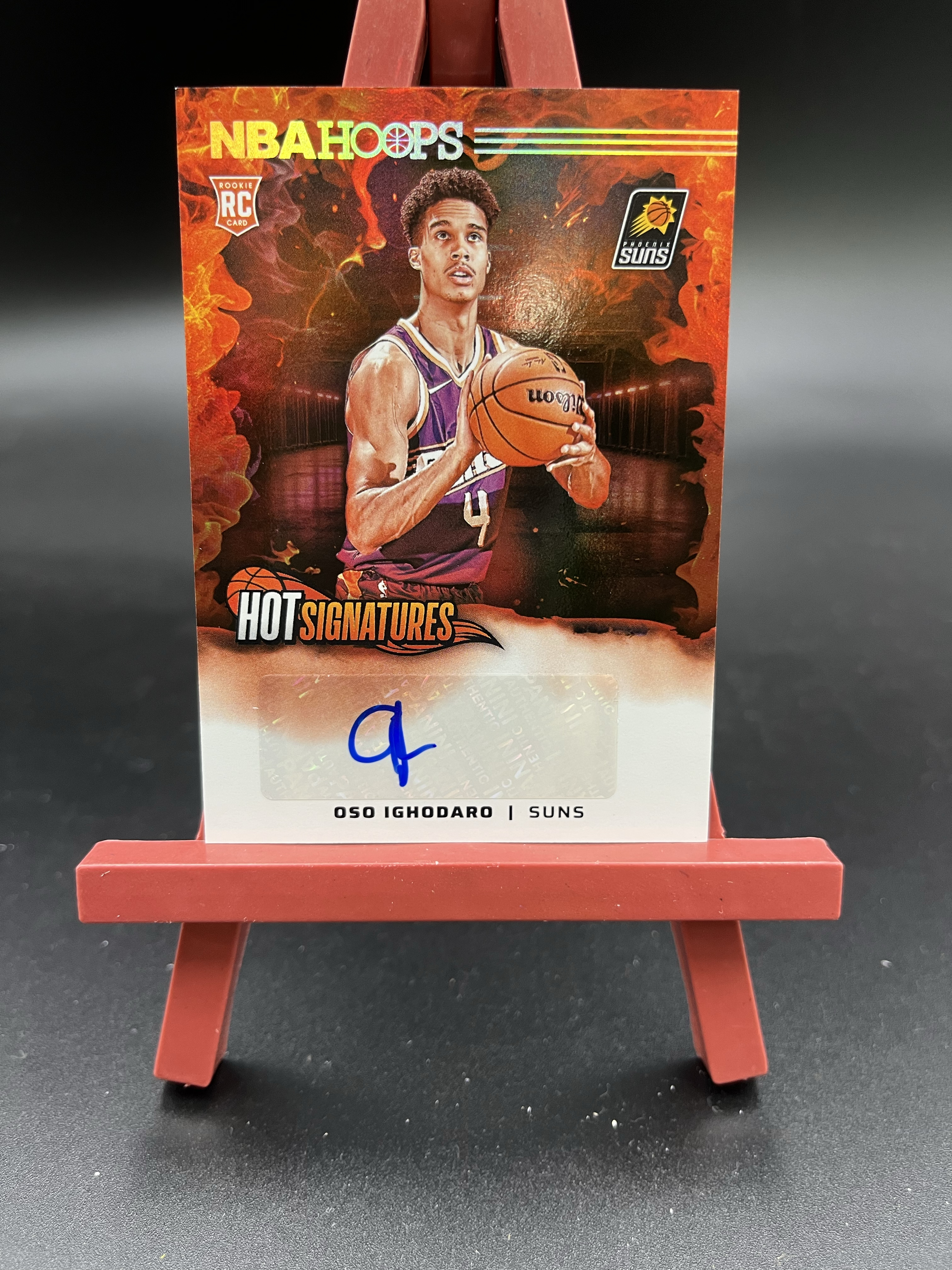 2024-25 panini hoops oso ighodaro 太阳 奥索 伊戈达罗 RC 新秀 签字 hot签 折射 卡品如图【优质签字专场】04WZ
