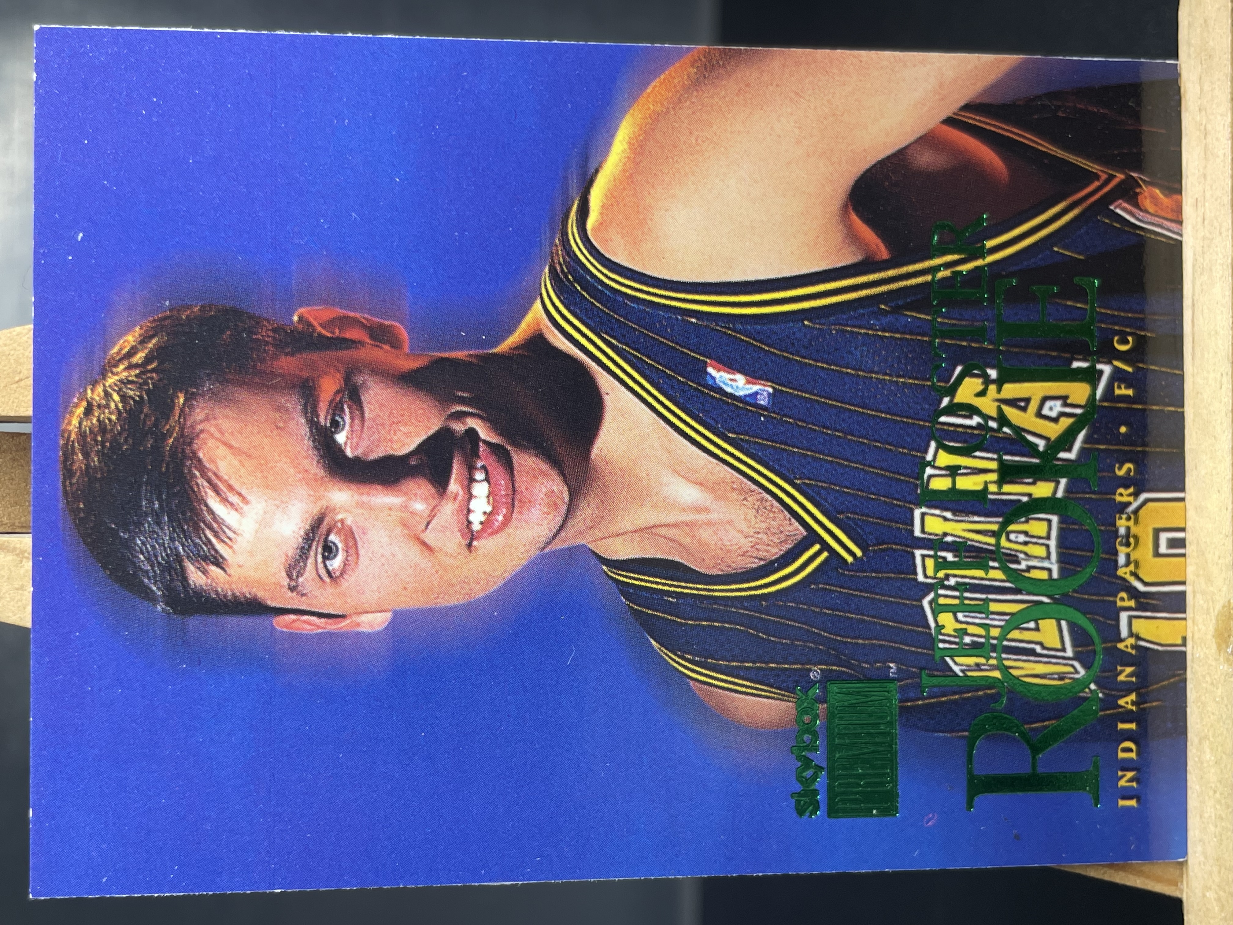 (C2) 1999 SKYBOX 老卡 杰夫 福斯特 近期大热球星 收藏必备 卡面老化 边角暇 ! ! !