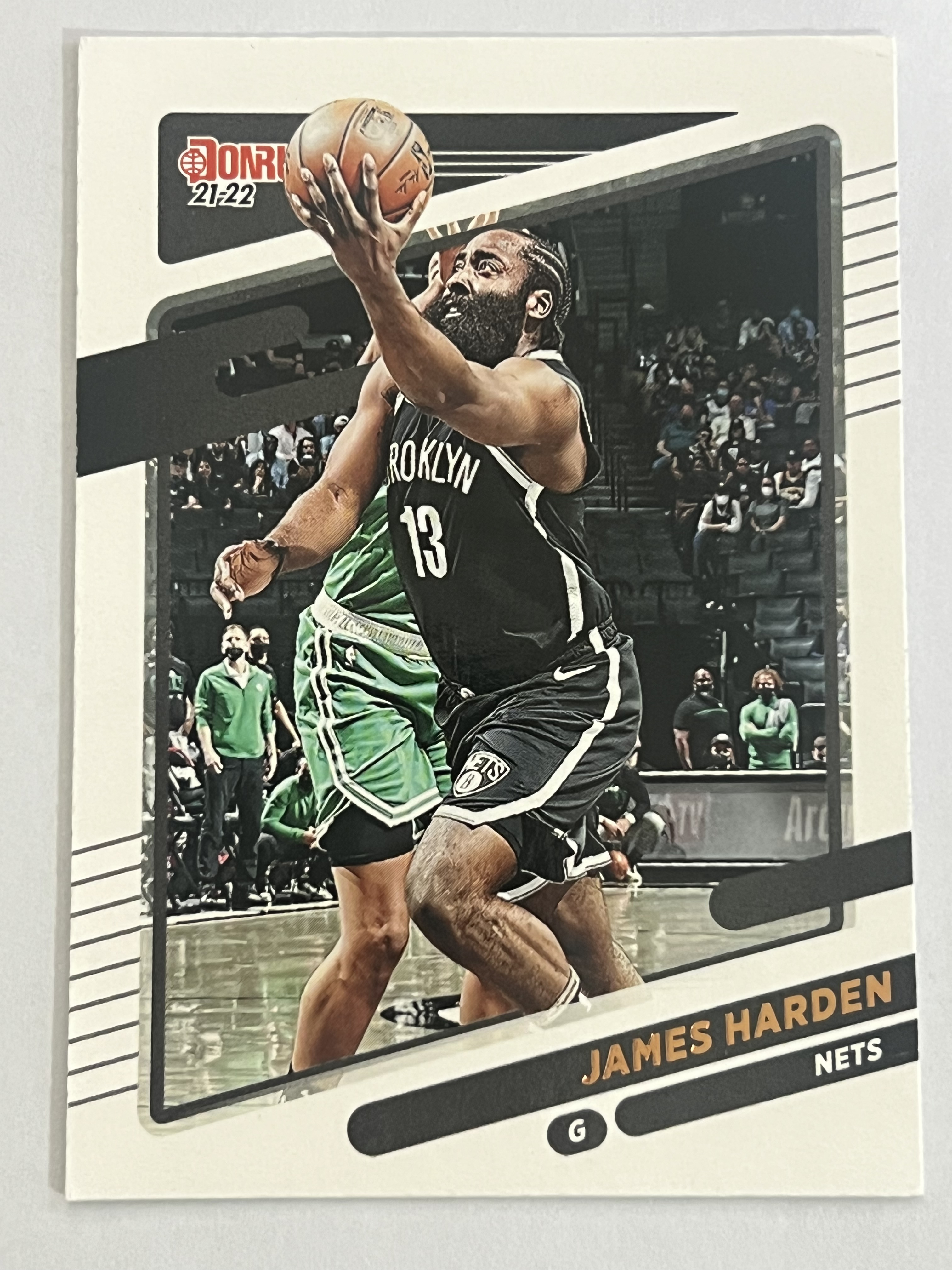2021-22 Panini Donruss James Harden 詹姆斯 哈登 大胡子 篮网队 《 热门球星 收藏必备 》 可累计 可合并 #64