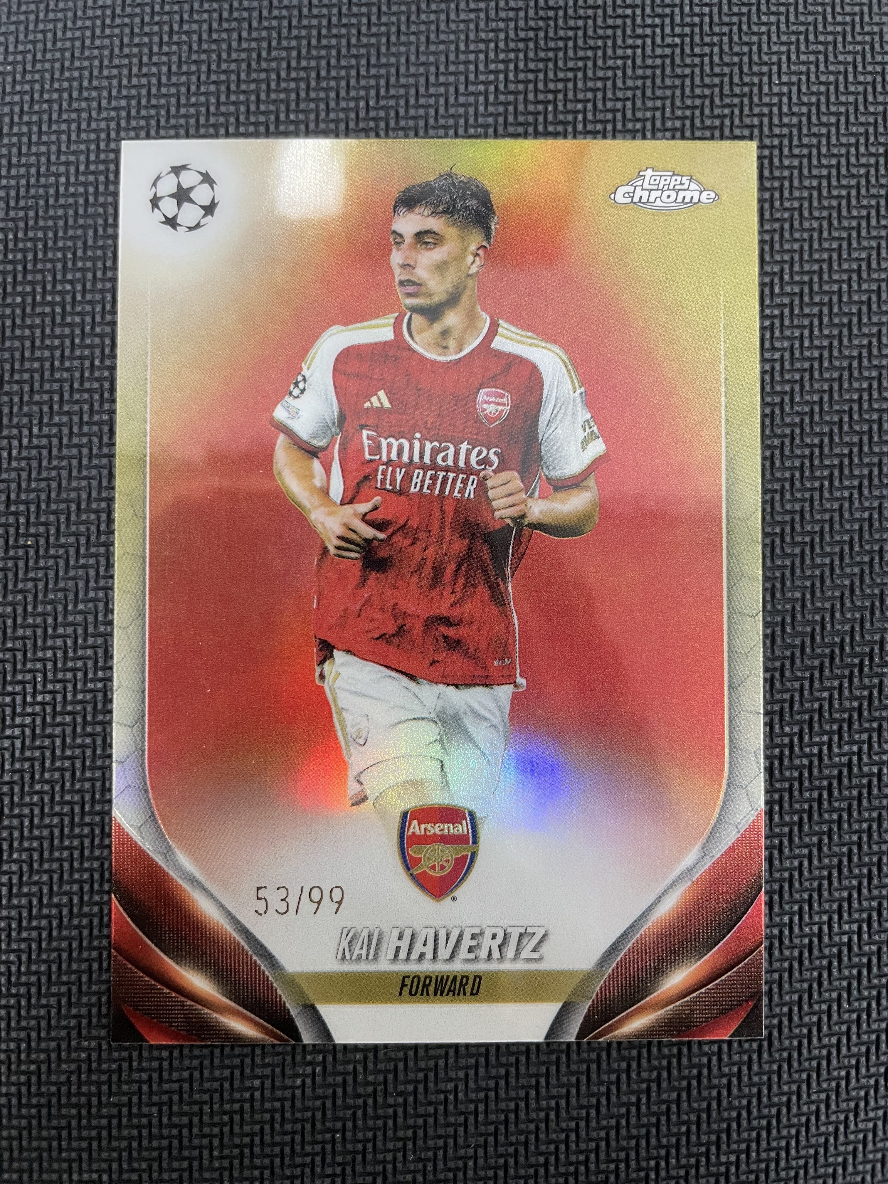 2024-25 Topps Chrome Kai Havertz 哈弗茨 阿森纳 99编 RC 英超 陈大队
