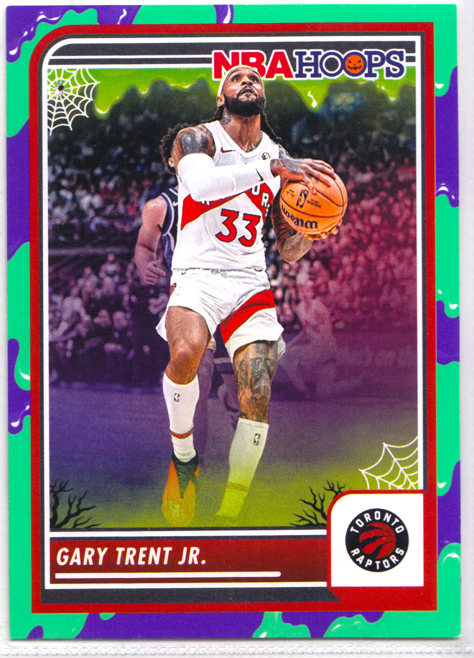 【ABC1 Card Market】2023-24 Panini Haunted Hoops Gary Trent Jr. 加里 特伦特二世 万圣节 Toronto Raptors 猛龙 Slime 史莱姆平行 #200 HS13701