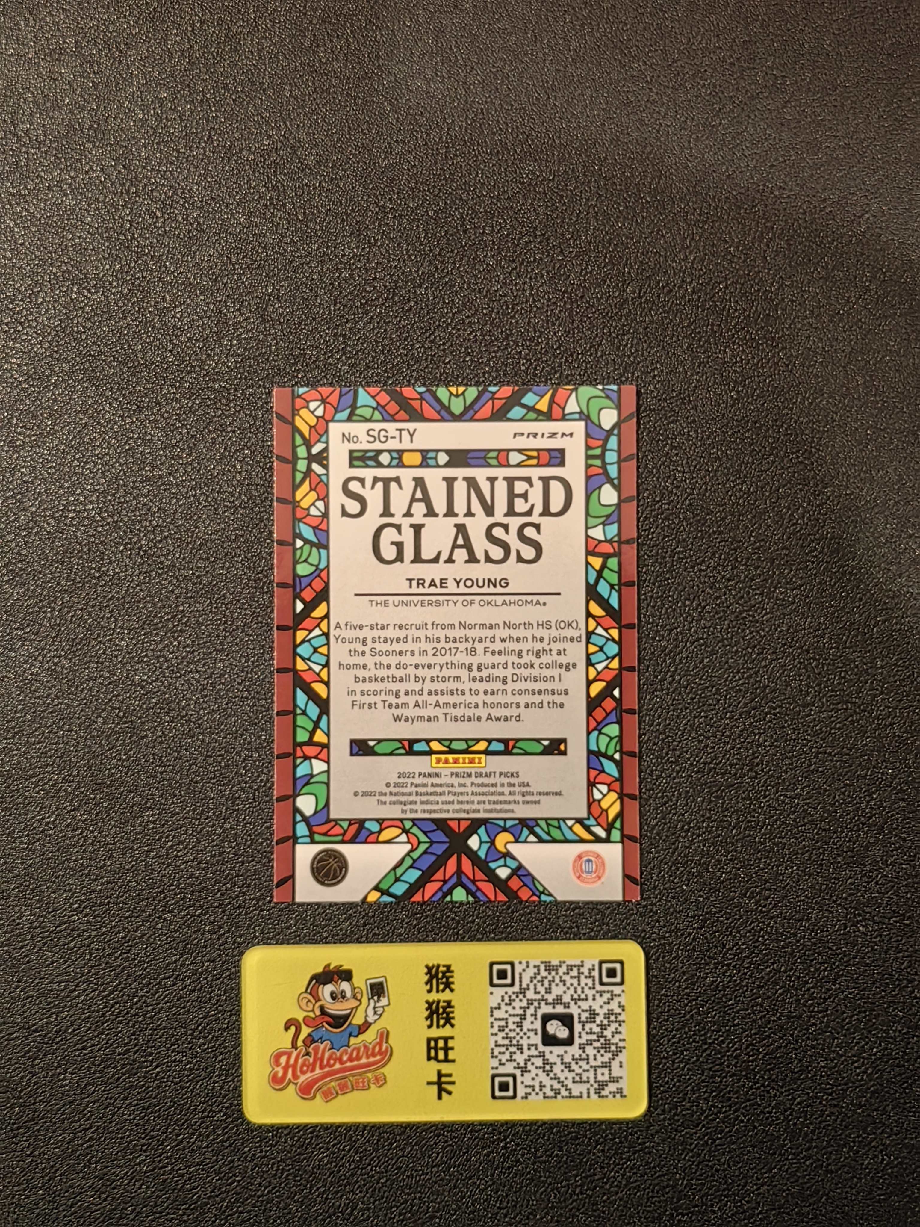 2022 Panini Prizm Draft Picks Trae Young 【猴猴旺卡】22赛季 俄克拉荷马大学 特雷·杨 大学系列 教堂 卡品如图 接代拍 23b【龙】