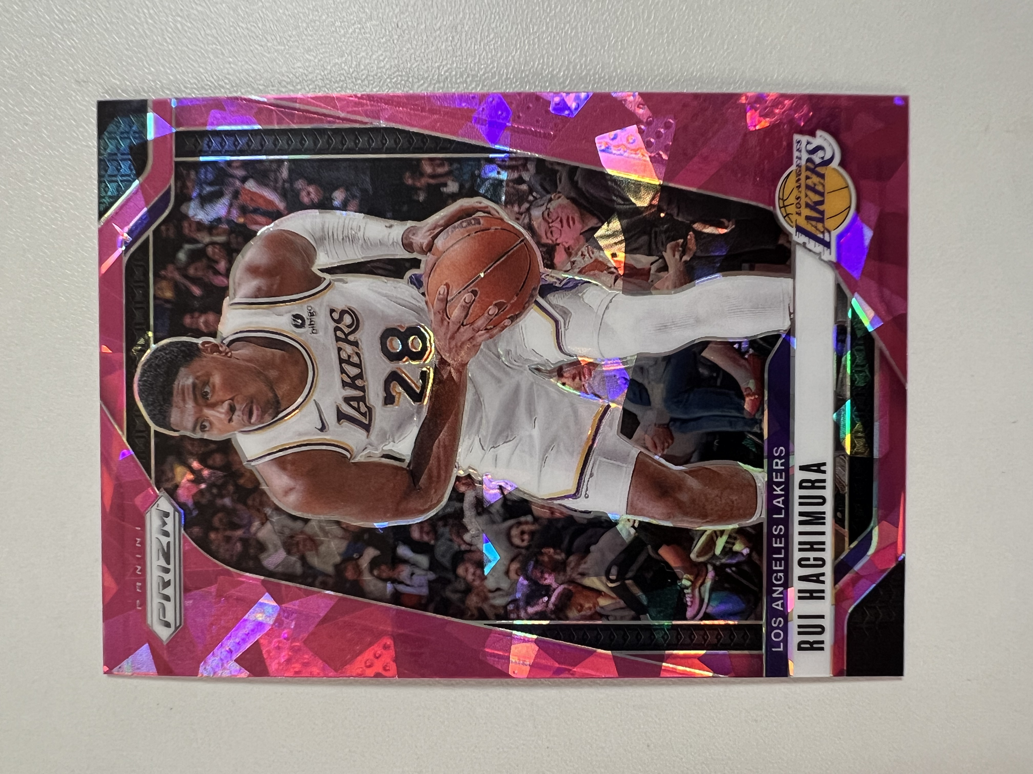 2024-25 Panini Prizm Rui Hachimura 八村塁 湖人队 PZ系列 粉碎冰 HH03 收藏凑套 卡品如图
