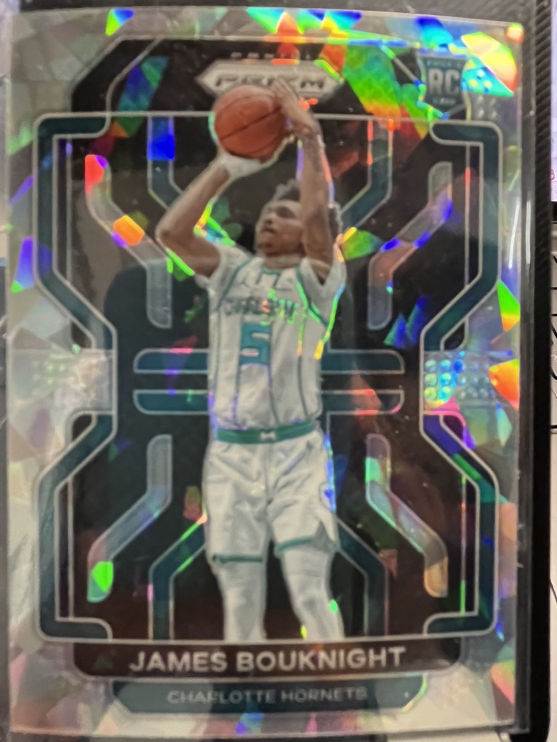 2021-22 Panini Prizm James Bouknight RC 布奈特 白碎冰 专收必备 凑套必备 【添加客服进群即可领取上组无门槛券】悦