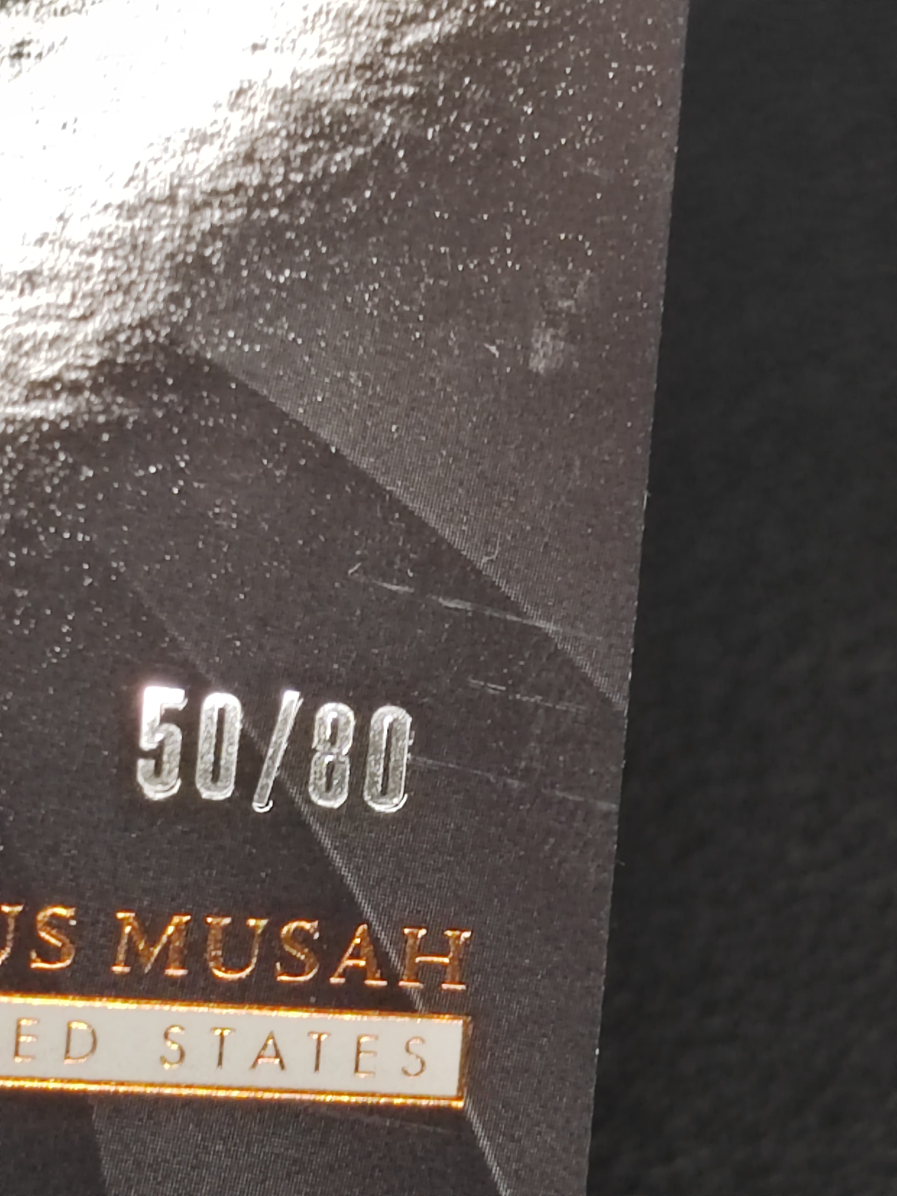 2024-25 Panini Noir Yunus Musah 【思想拍卖】FIFA 诺尔 美国 尤努斯 穆萨 50/80编 卡品如图 SX-A594