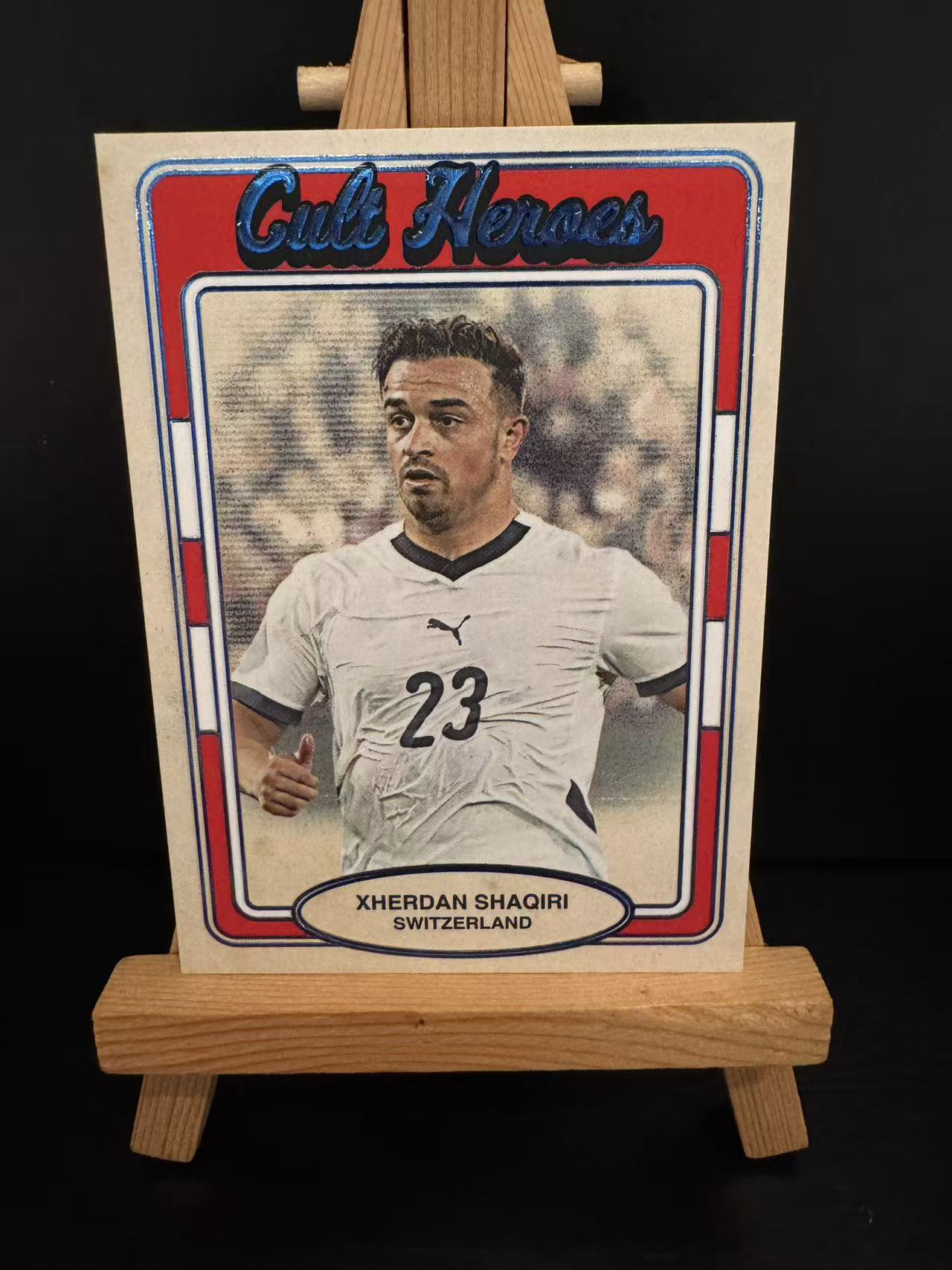 龖2025 Futera Unique 福特拉 XHERDAN SHAQIRI 瑞士 沙奇里 06/10编 低编 英雄特卡 卡品如图 MJ002U