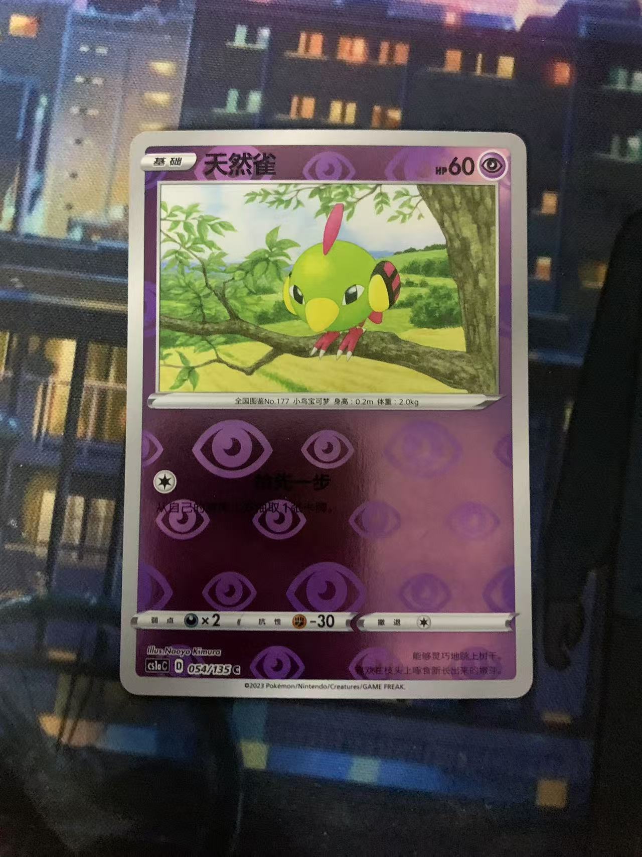2024 Pokemon TCG 1 天然雀 球闪 chs 宝可梦 简中 木水拍卖第一百九十七期