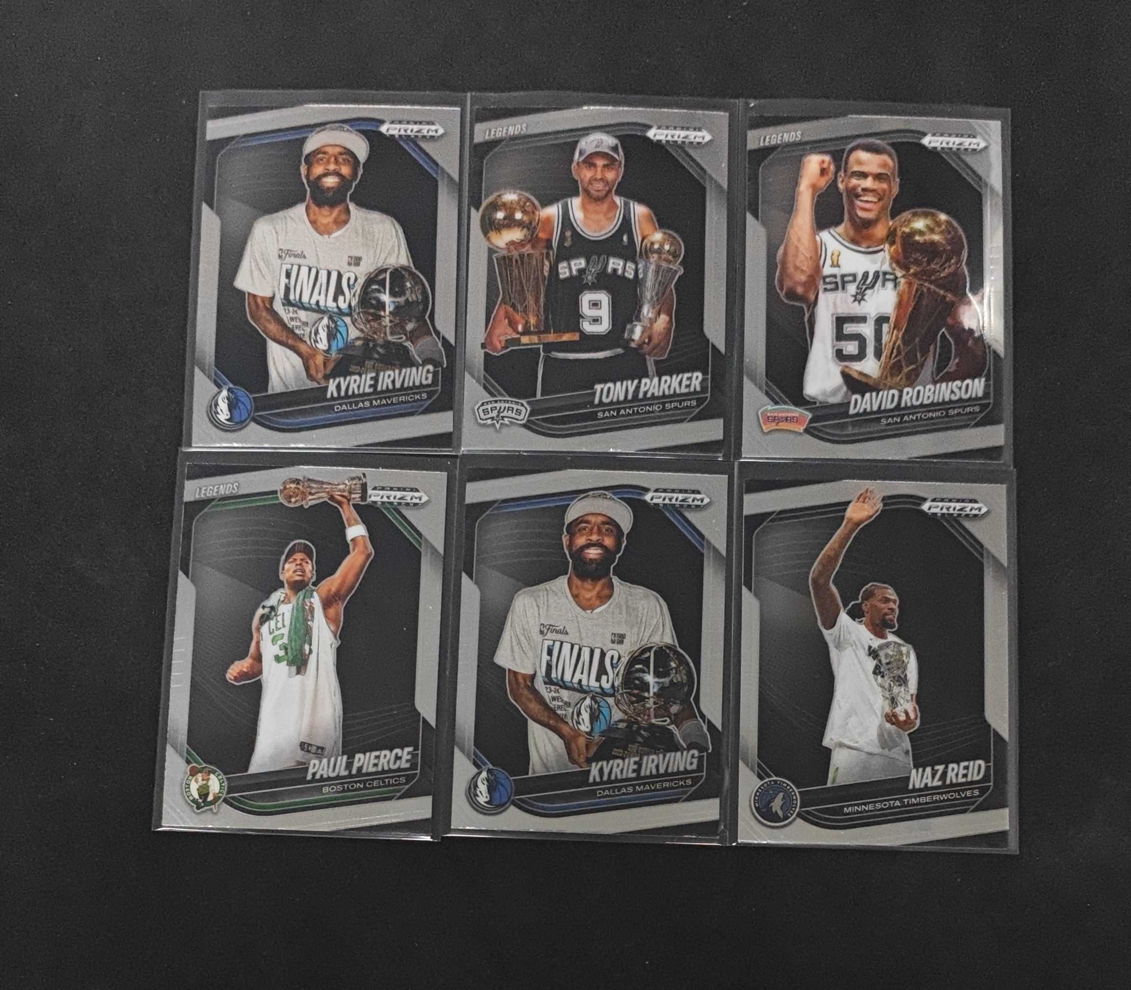 2024-25 Panini Prizm Black Kyrie Irving 【SC拍卖】Pz 欧文 帕克 皮尔斯 捧杯 lot 收藏必备(sun哥)