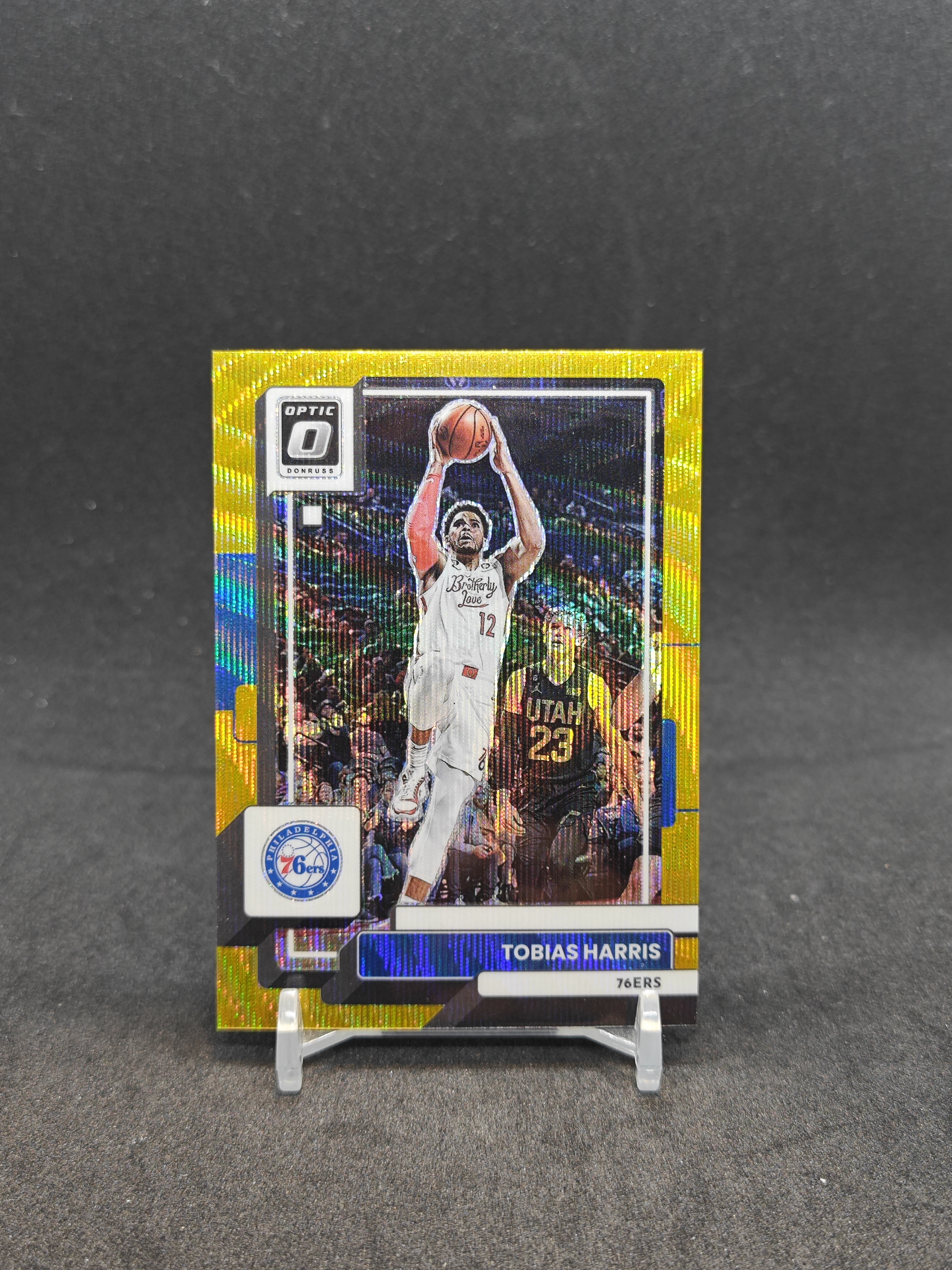 【01/10编 金波纹折】22-23 Panini Donruss 杜蕾斯 76人 托比亚斯 哈里斯 Tobias Harris