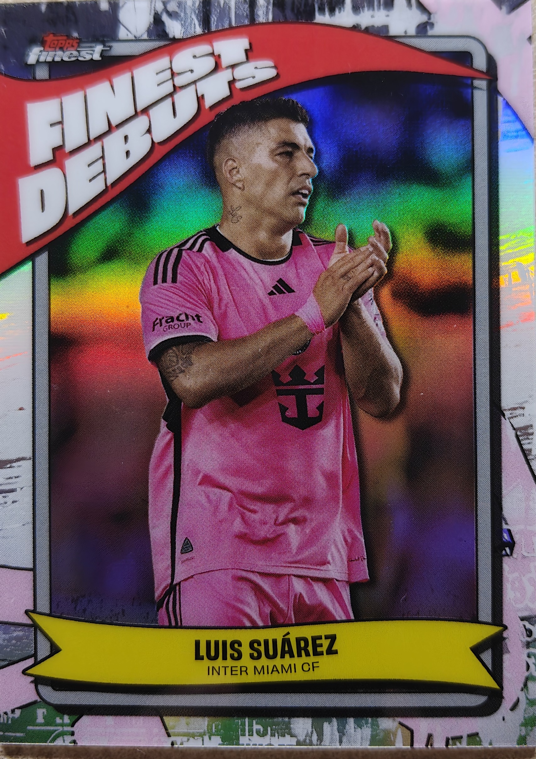 2023 Topps Finest Luis Suarez #1 苏亚雷斯 乌拉圭 迈阿密国际 苏牙 美职联